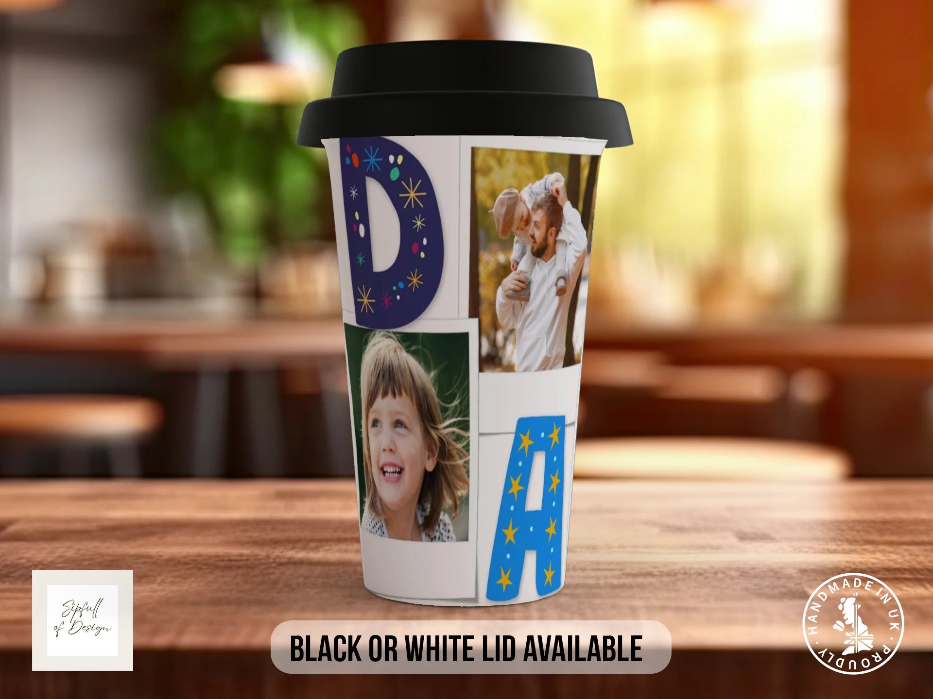 Black / Polymer / Travel Mug