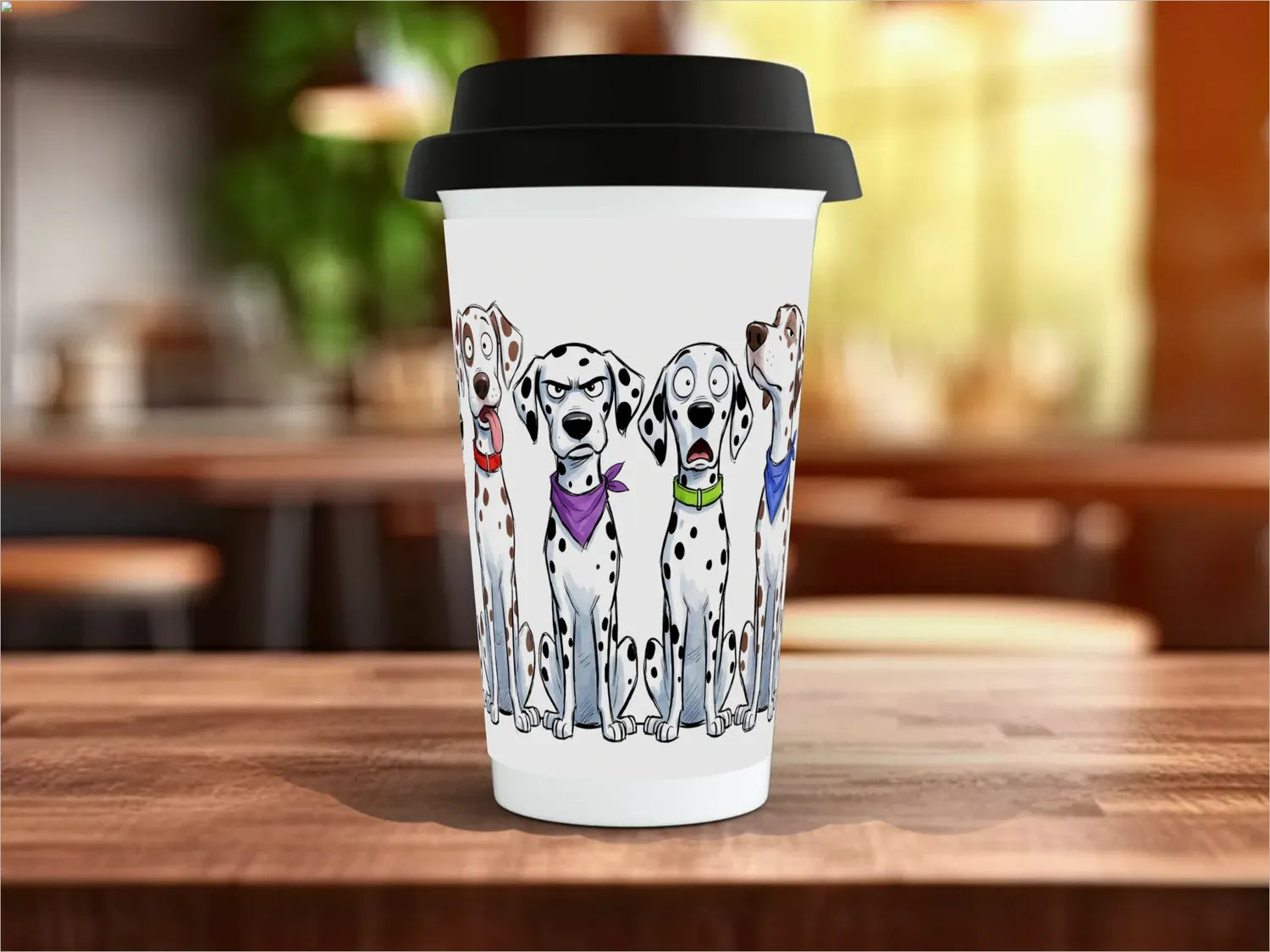 Dalmatians Mug | Funny Dalmatian Lover Gift Travel Mug