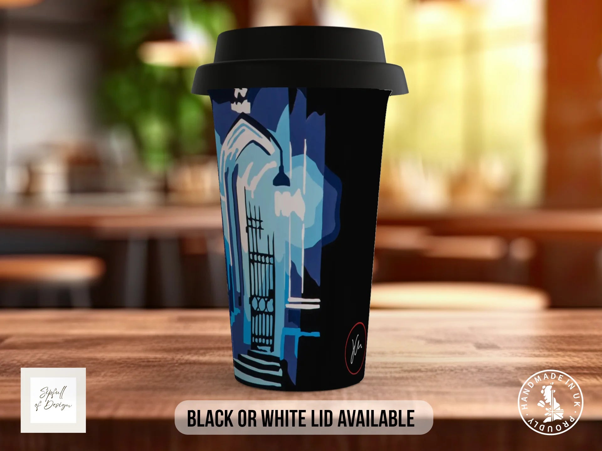 Dark End of London 2 Mug | Joel Clark Signature Art Travel Mug