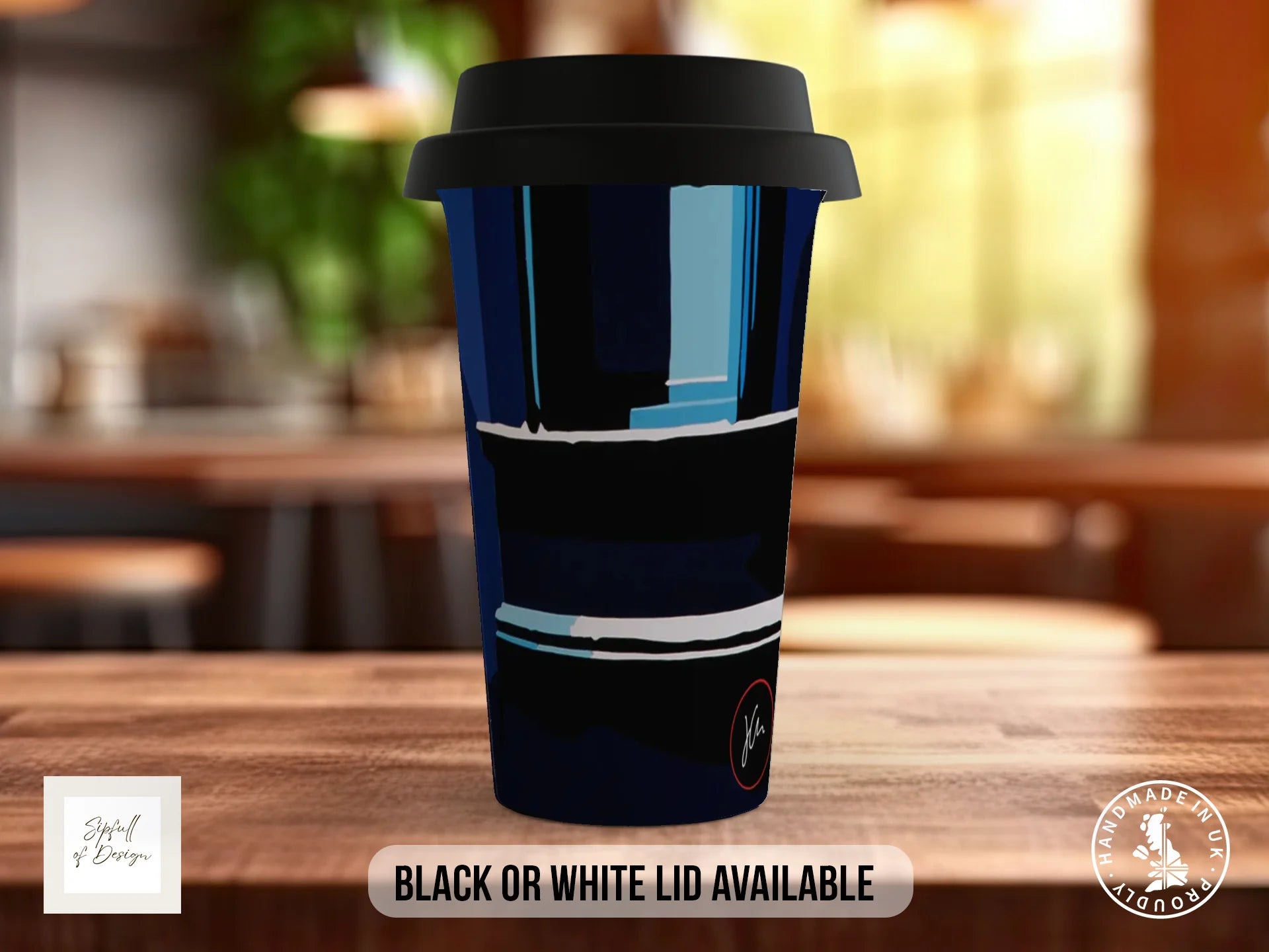 Dark End of London Mug | Joel Clark Signature Art Travel Mug