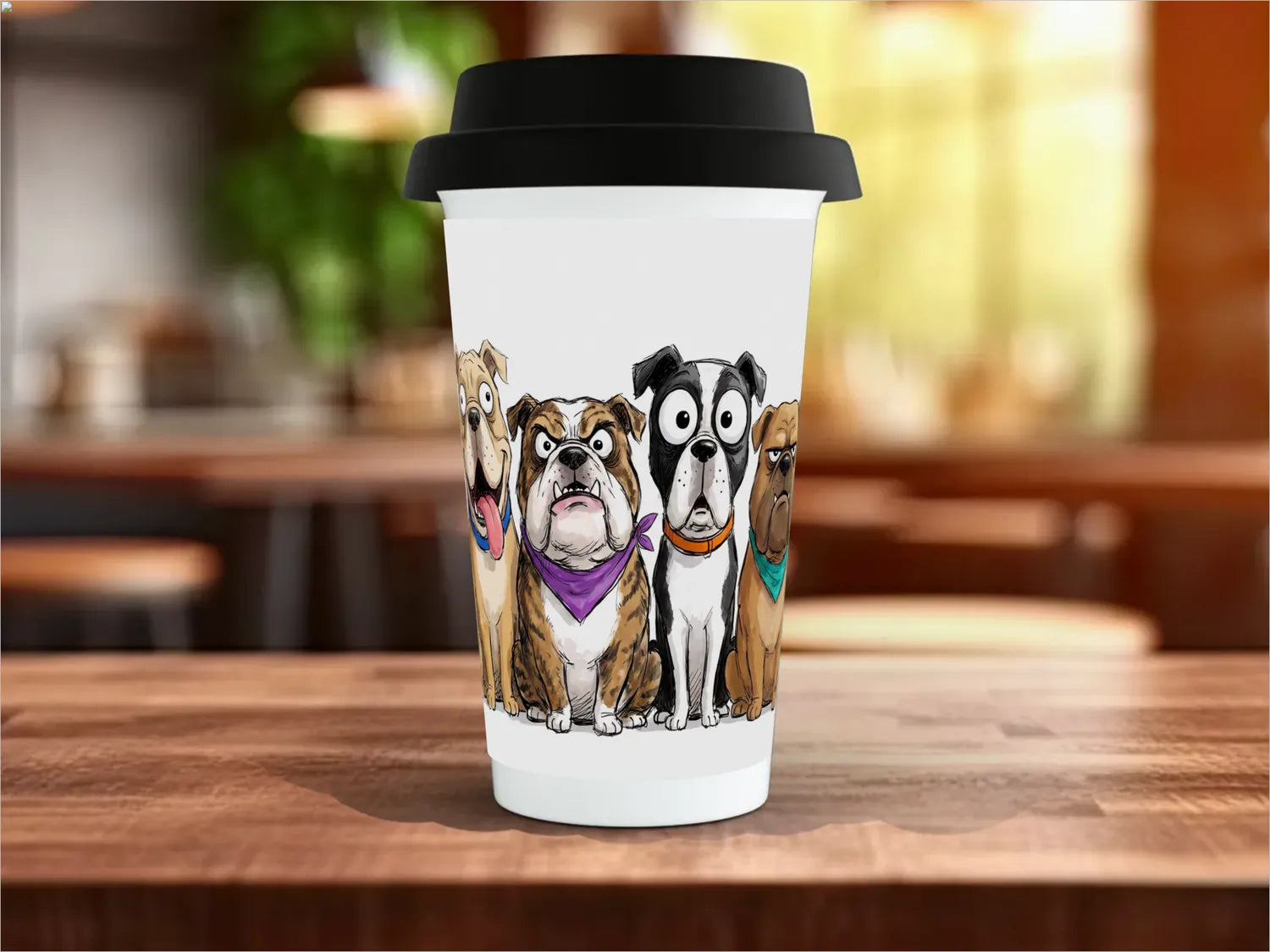 Black / Polymer / Travel Mug