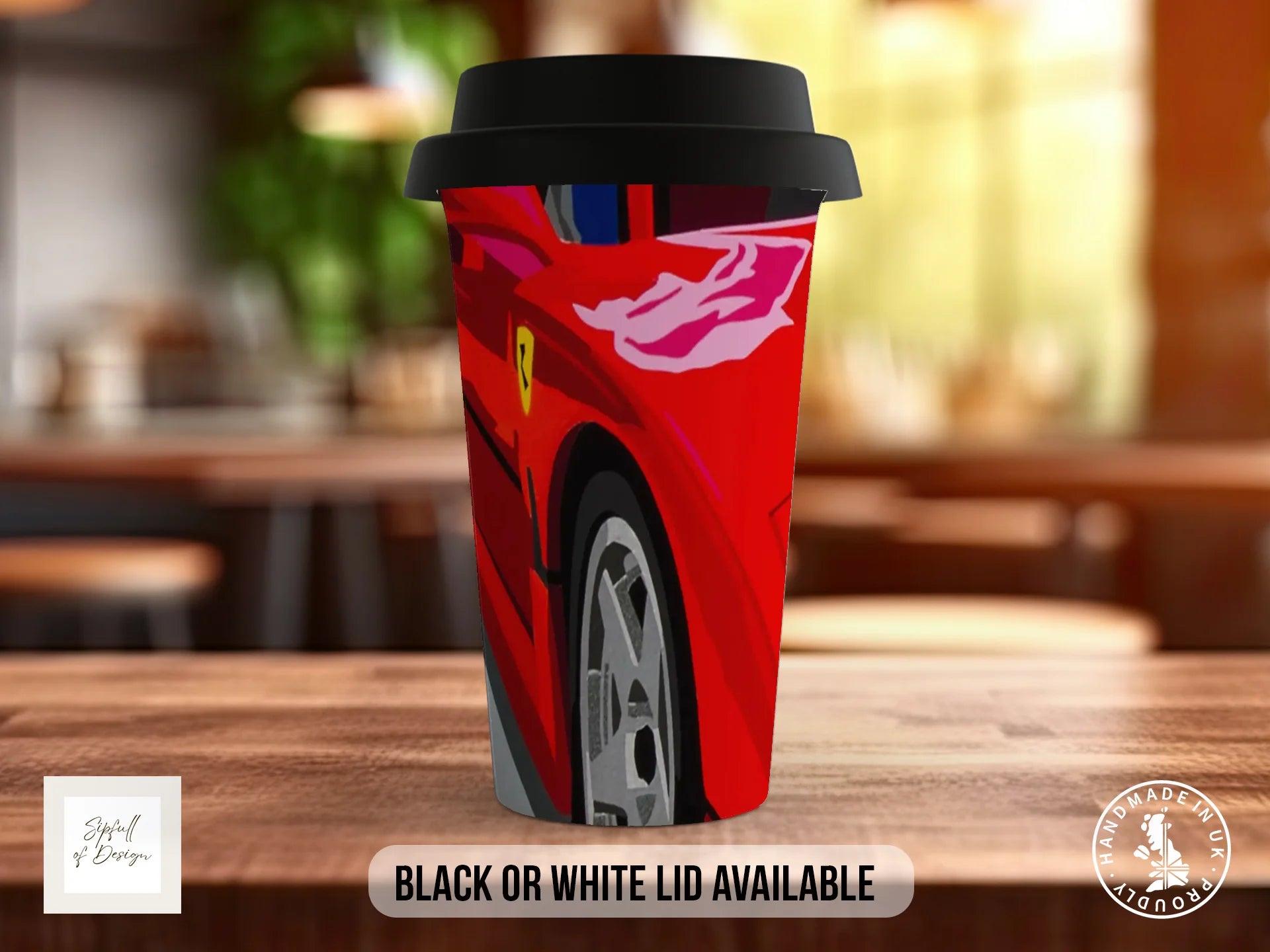 Ferrari F40 Bodywork Detail – Signature Mug Travel Mug