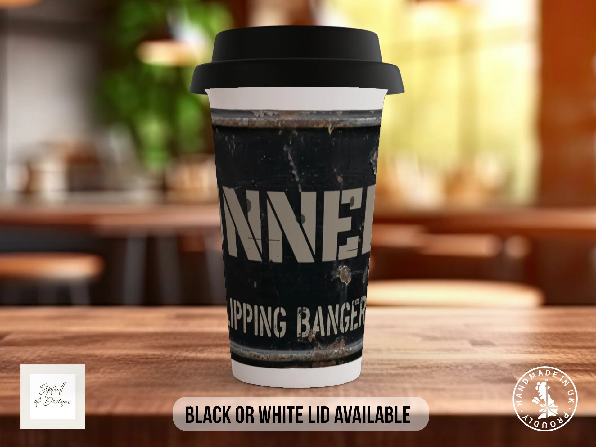 Black / Polymer / Travel Mug