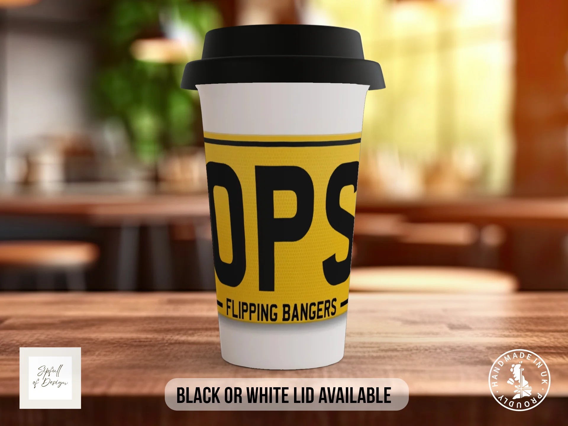 Black / Polymer / Travel Mug