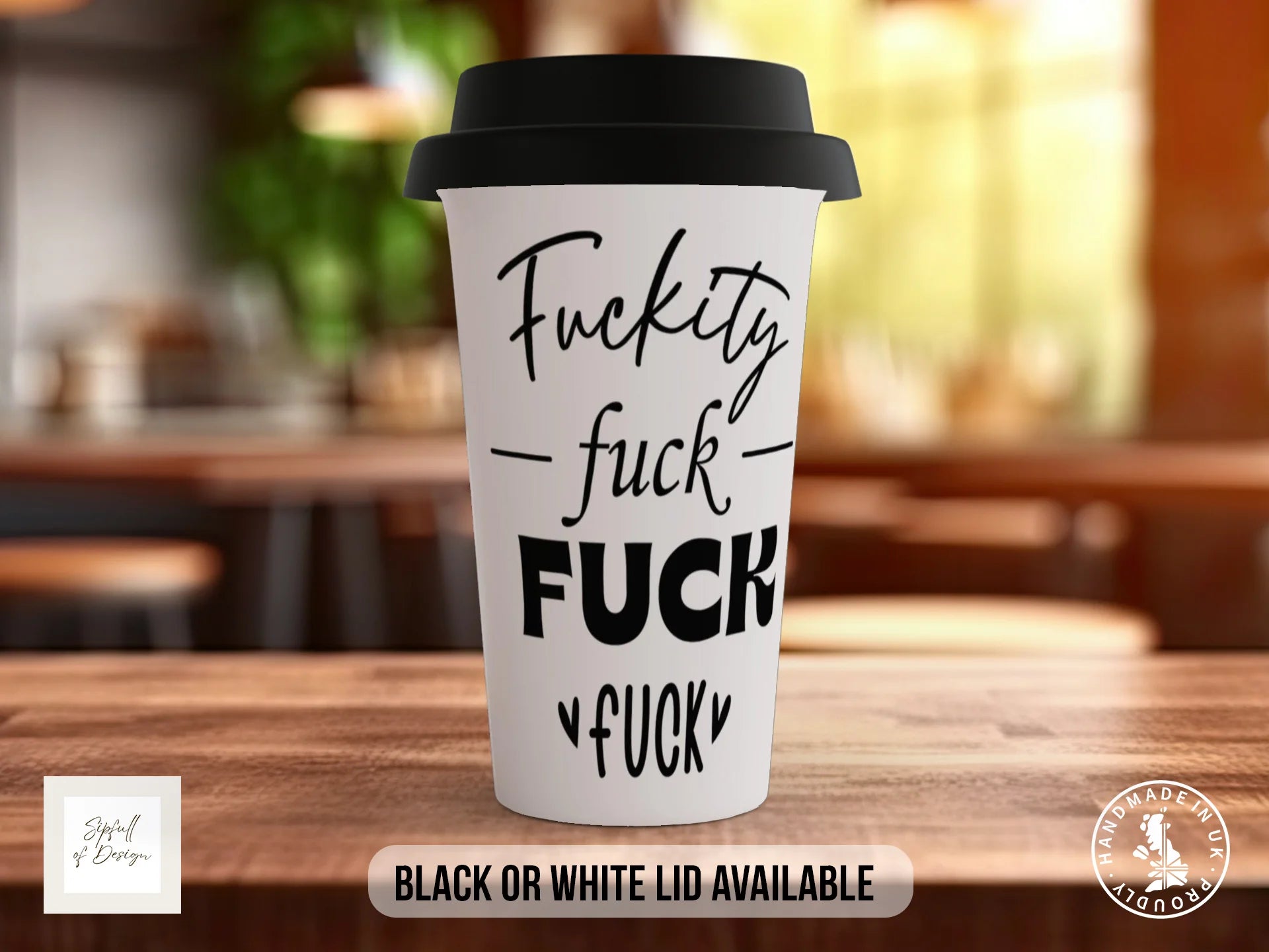 Fuckity Fuck Fuck Fuck Mug | Funny Rude Gift Travel Mug