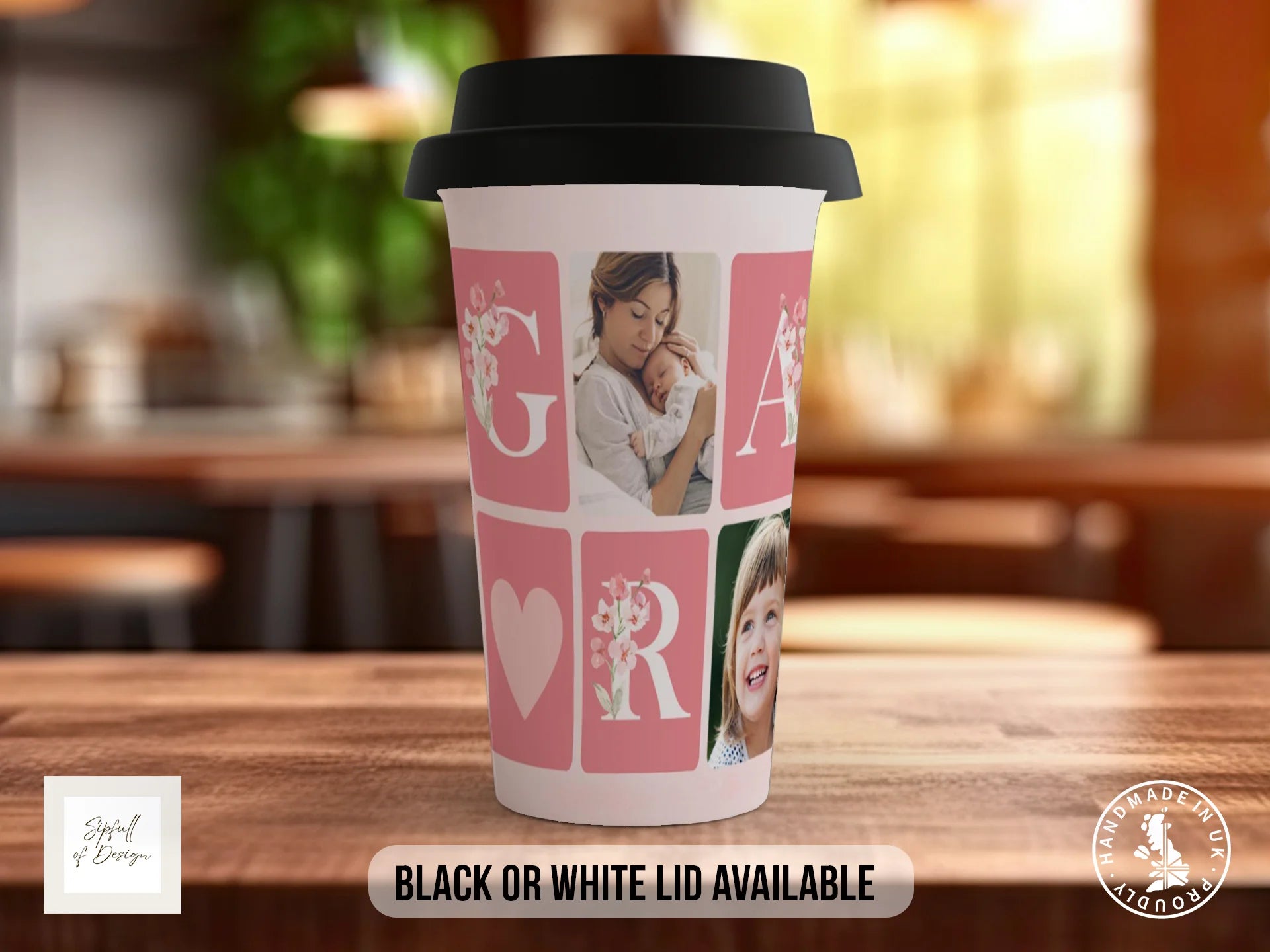 Black / Polymer / Travel Mug