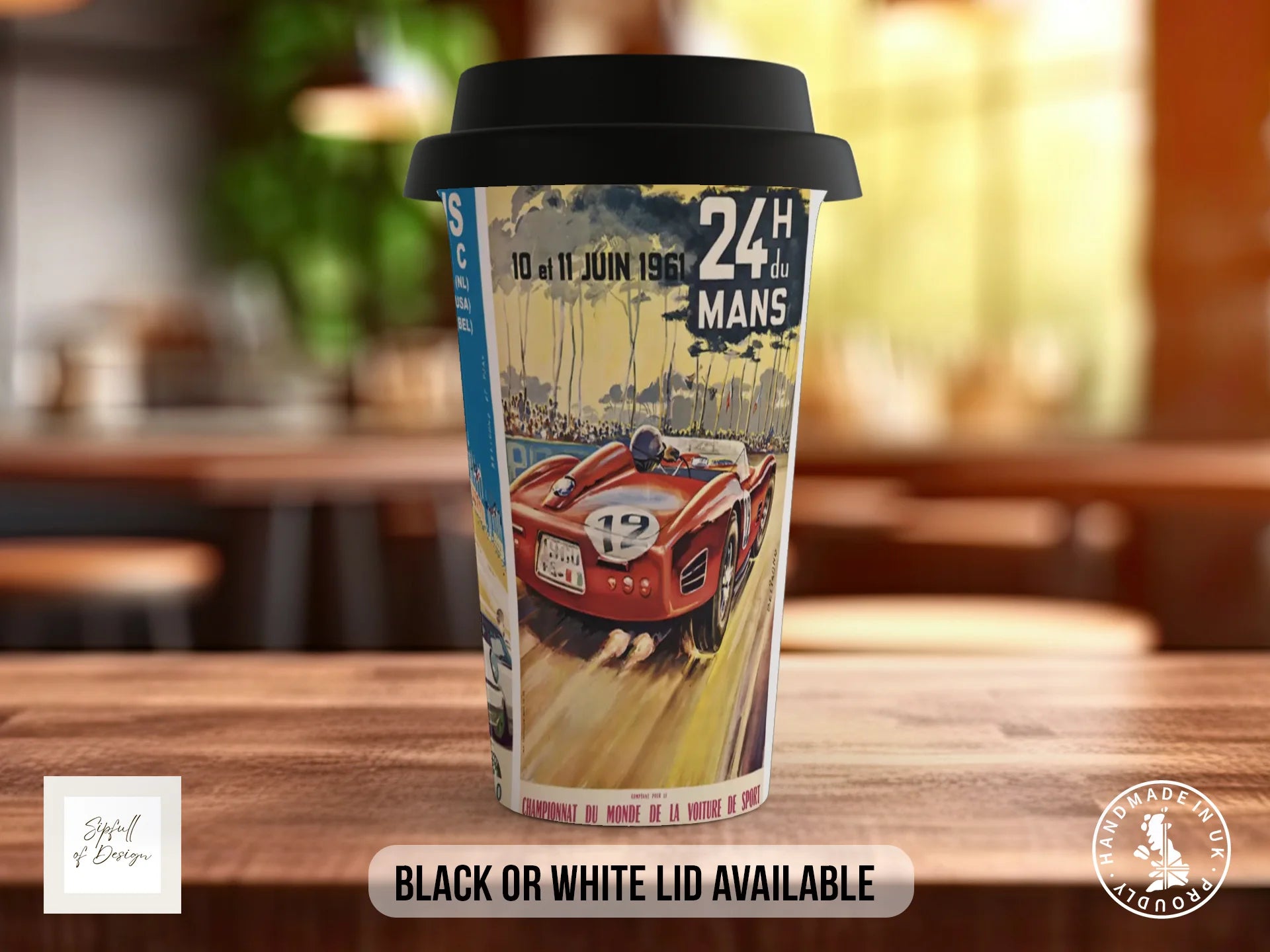 Black / Polymer / Travel Mug
