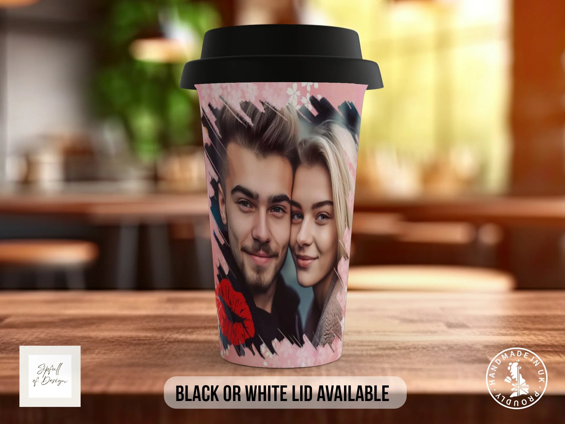 Black / Polymer / Travel Mug