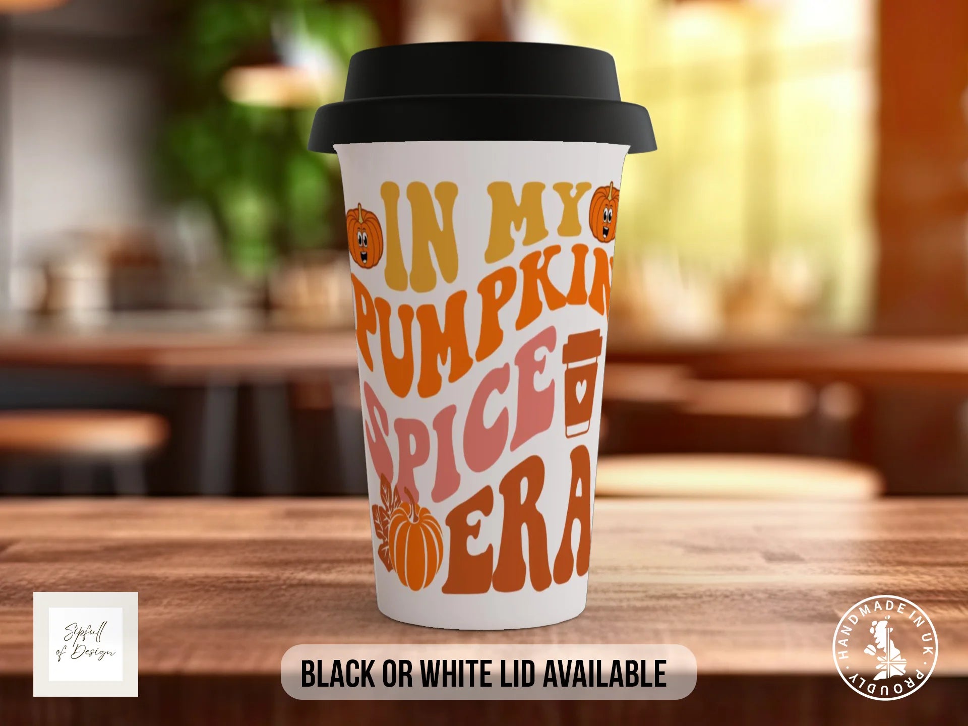 Black / Polymer / Travel Mug