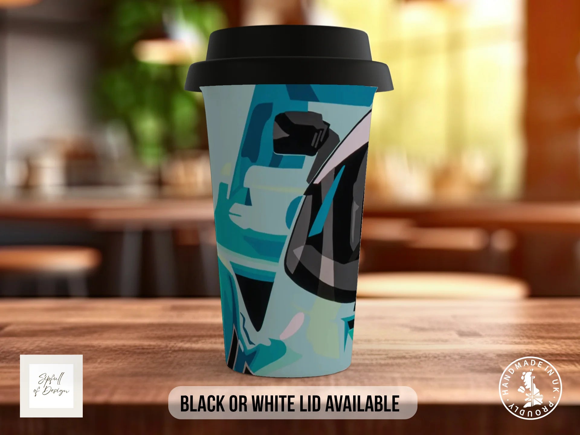 Kremer Porsche 962C Leyton House Mug | Joel Clark Signature | Edition 4 Travel Mug
