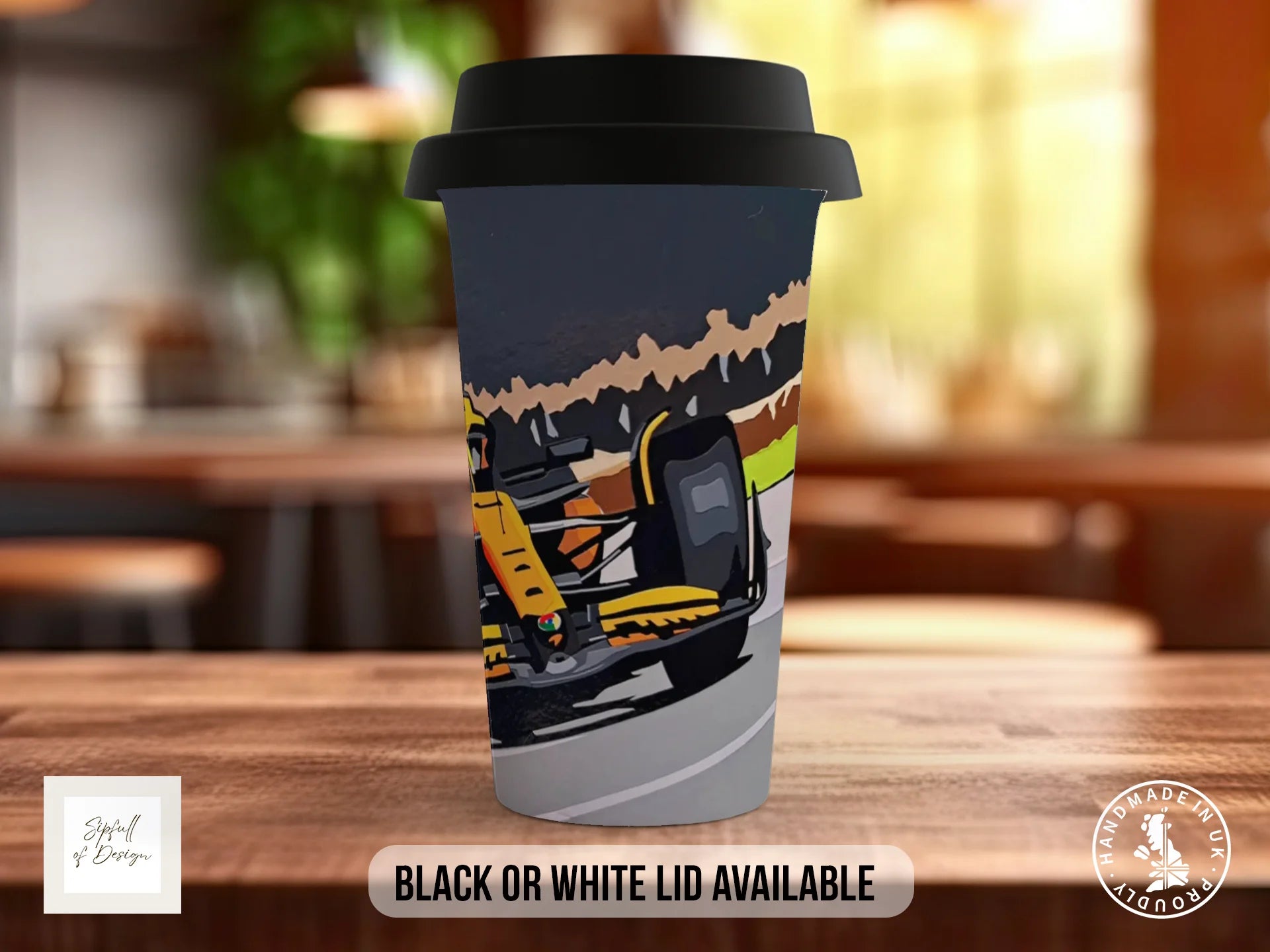 Lando Norris Mug | F1 75th Anniversary | Joel Clark Signature Travel Mug