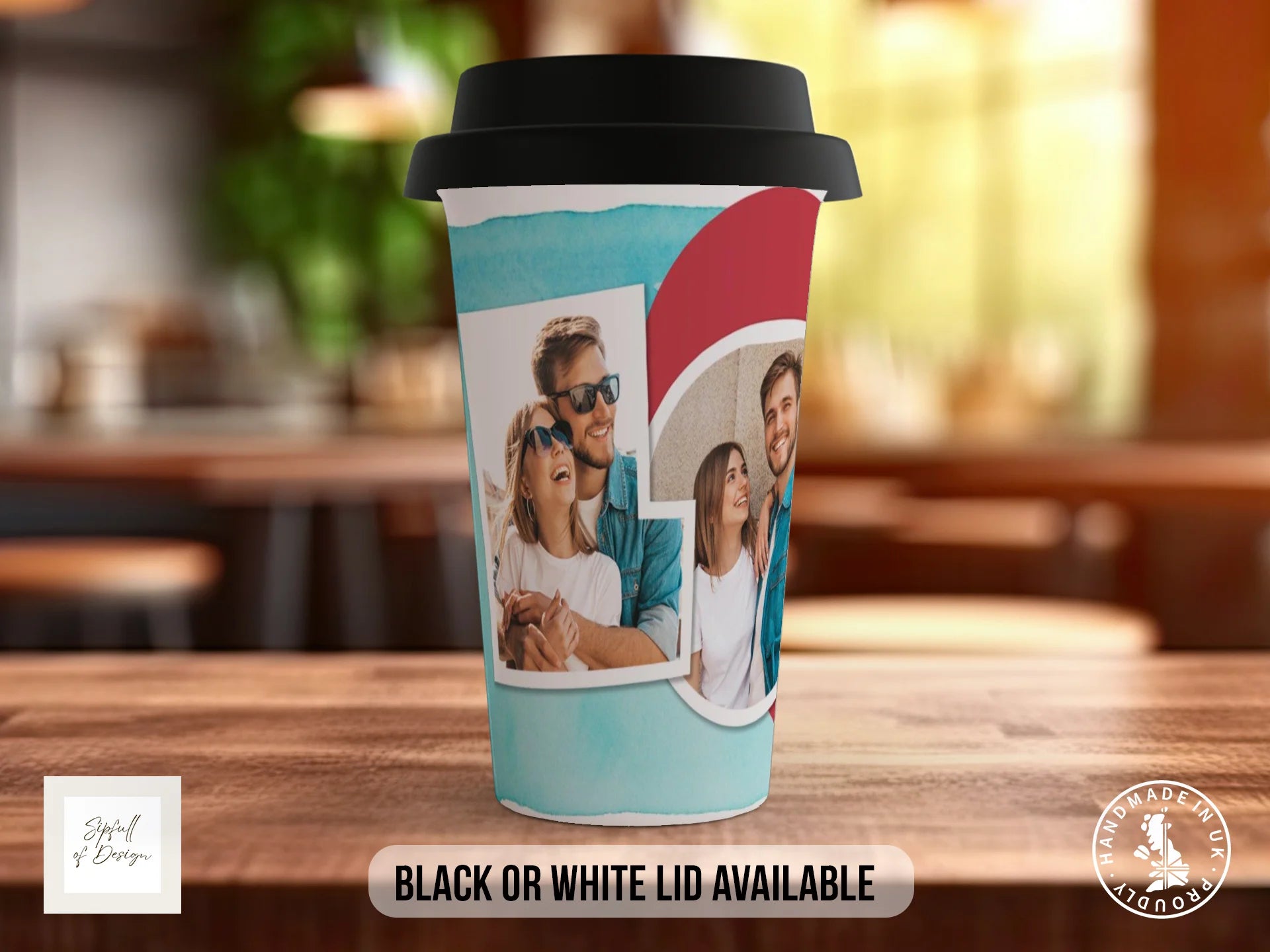 Black / Polymer / Travel Mug