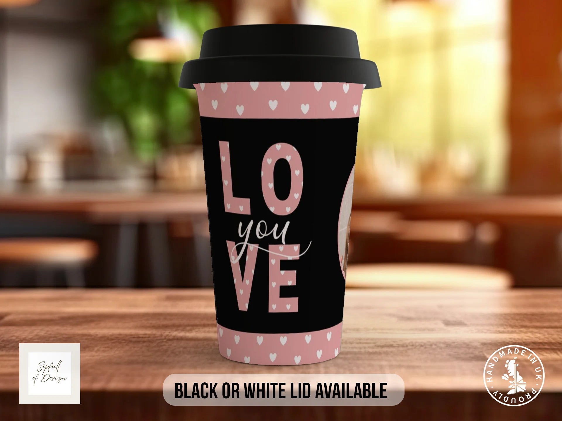 Black / Polymer / Travel Mug