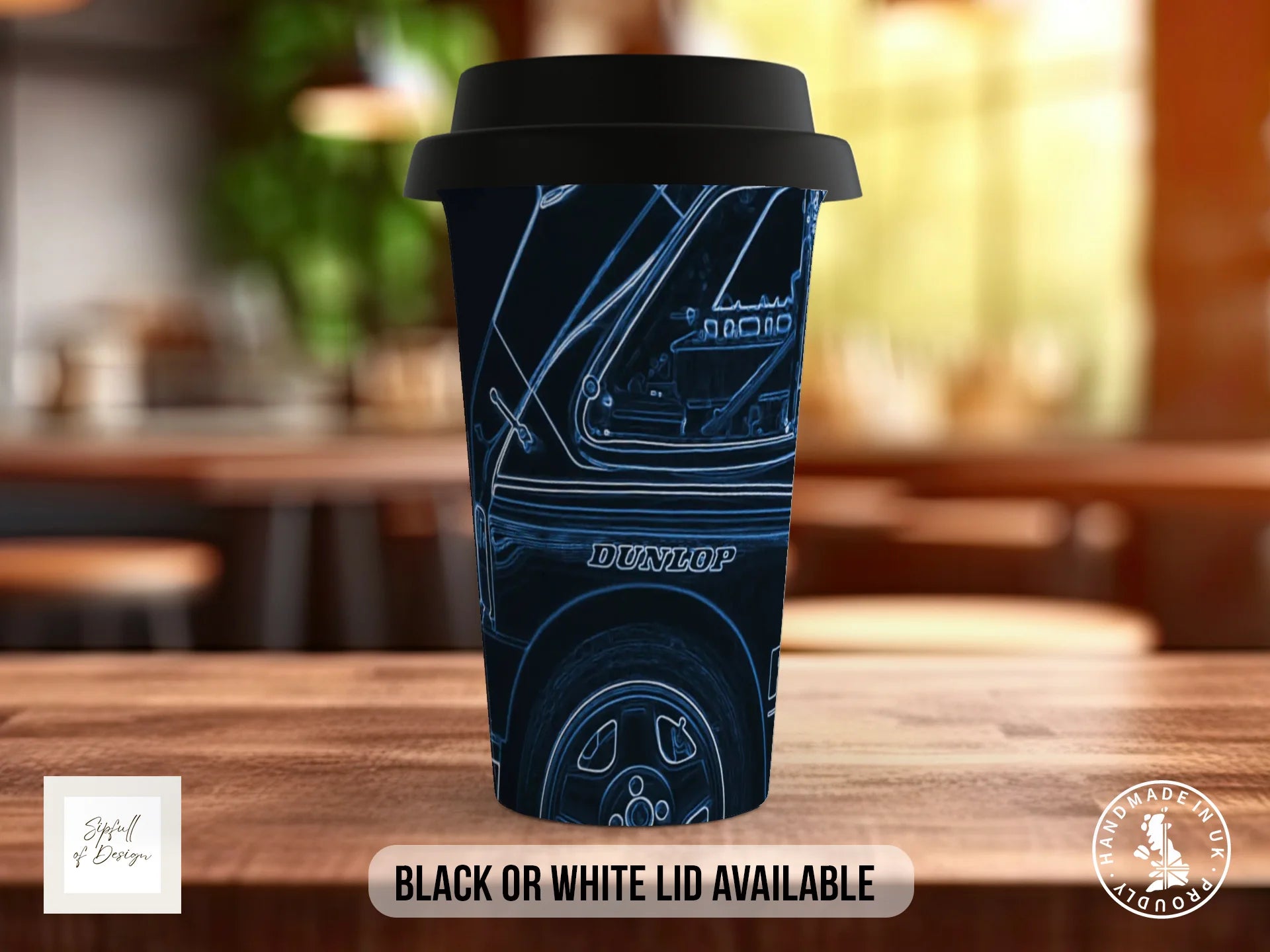 MG Metro 6R4 Mug | Blueprint Range | Group B Rally Travel Mug