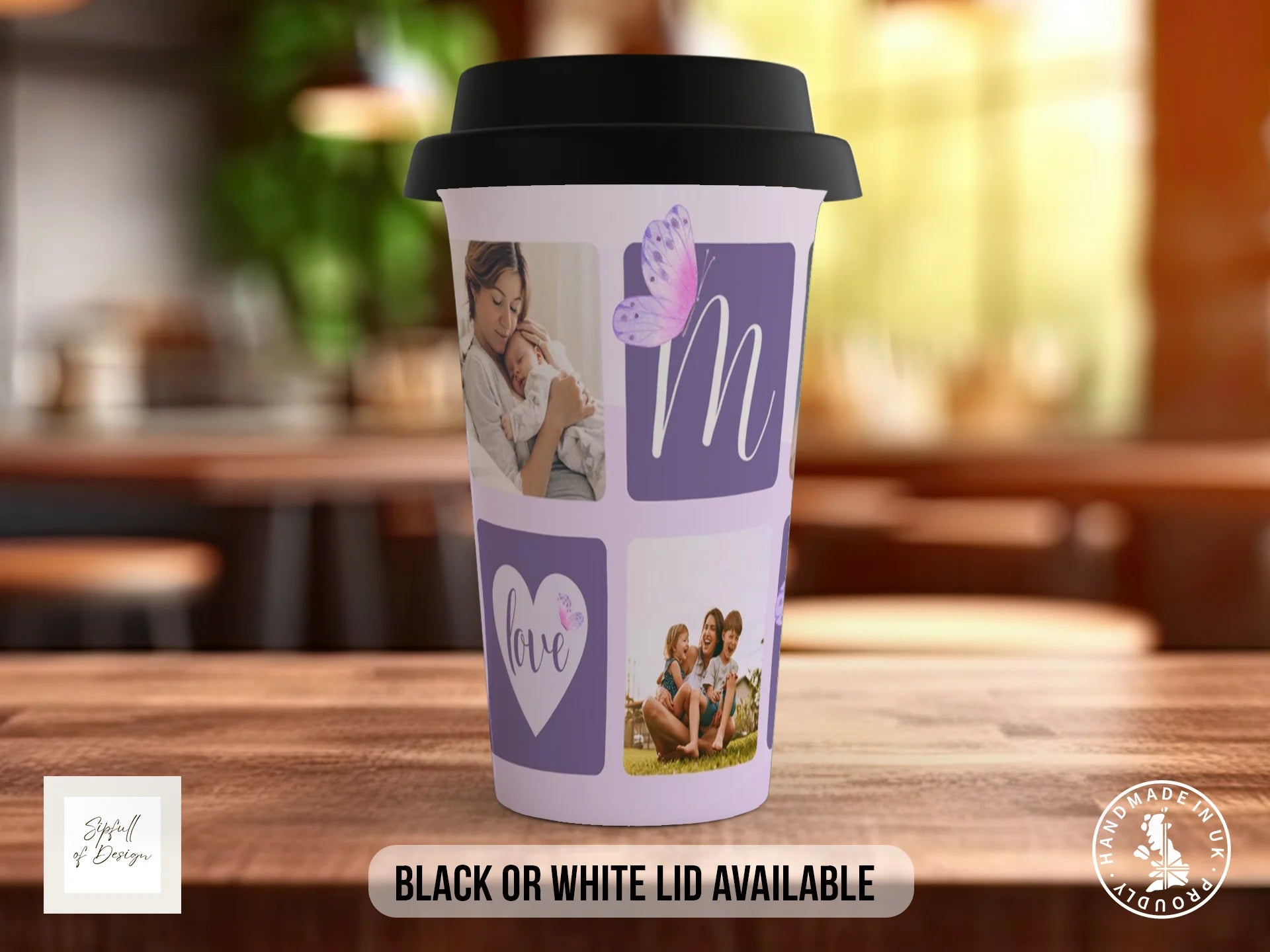 Black / Polymer / Travel Mug