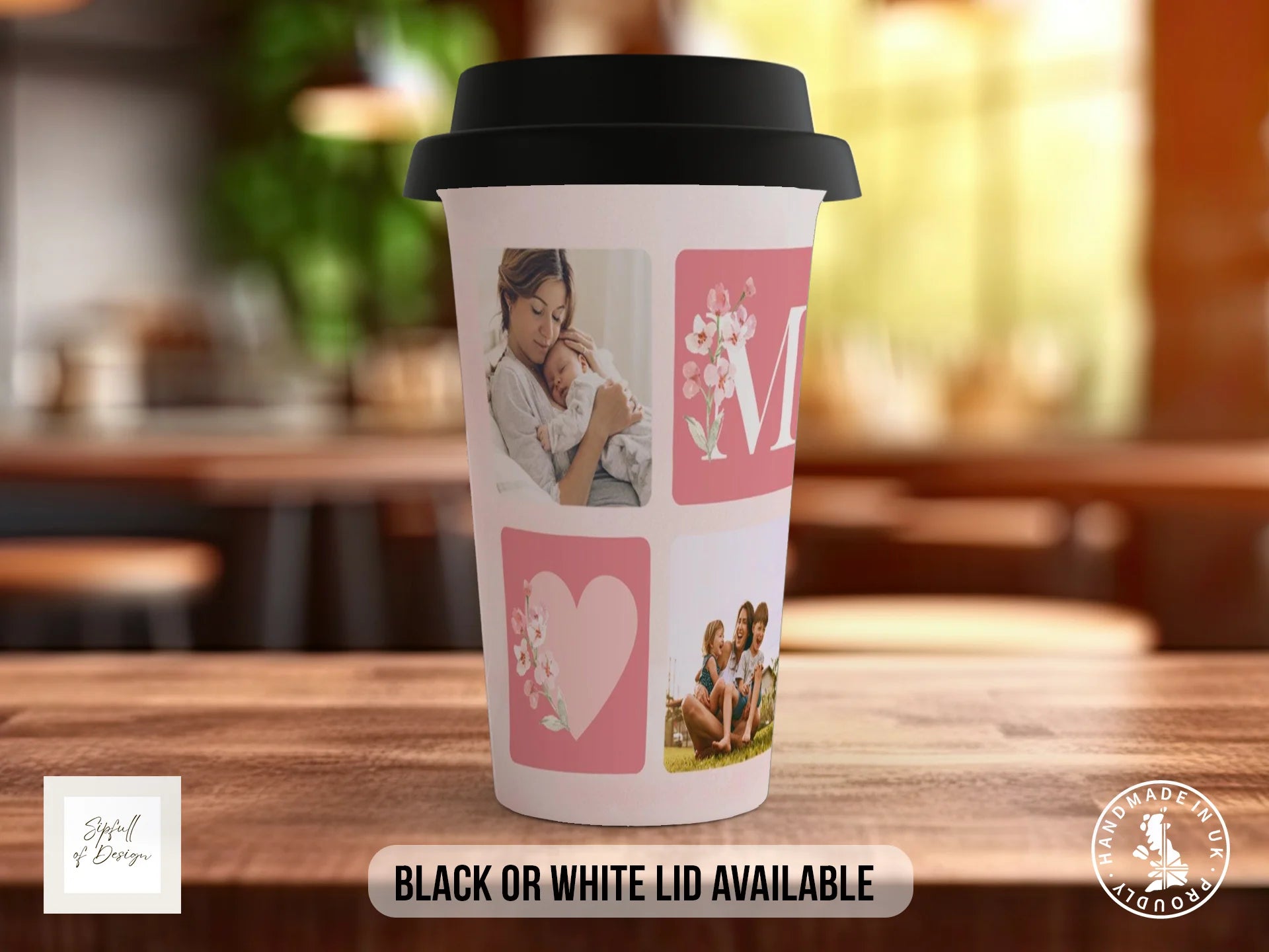 Black / Polymer / Travel Mug