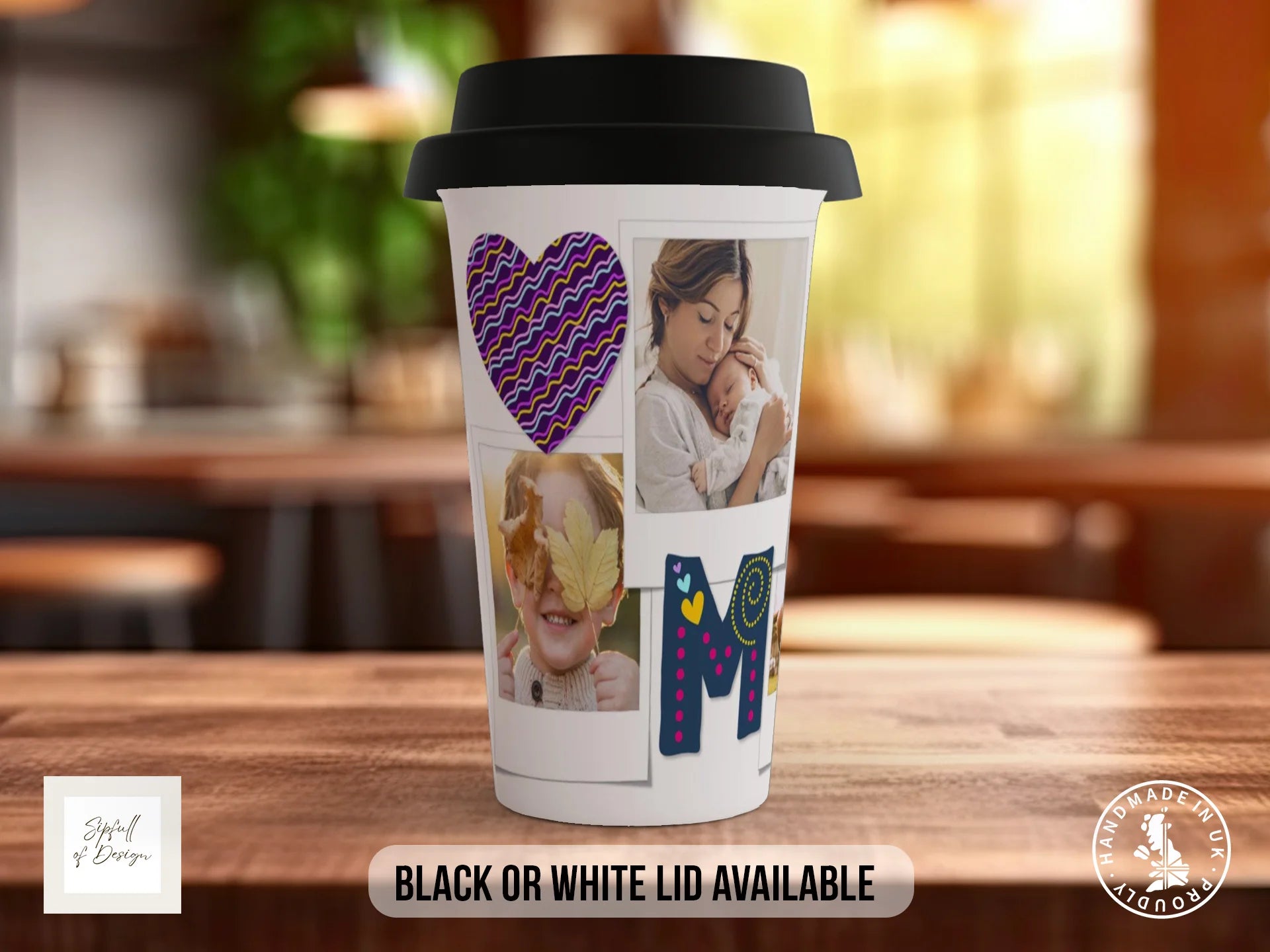 Black / Polymer / Travel Mug