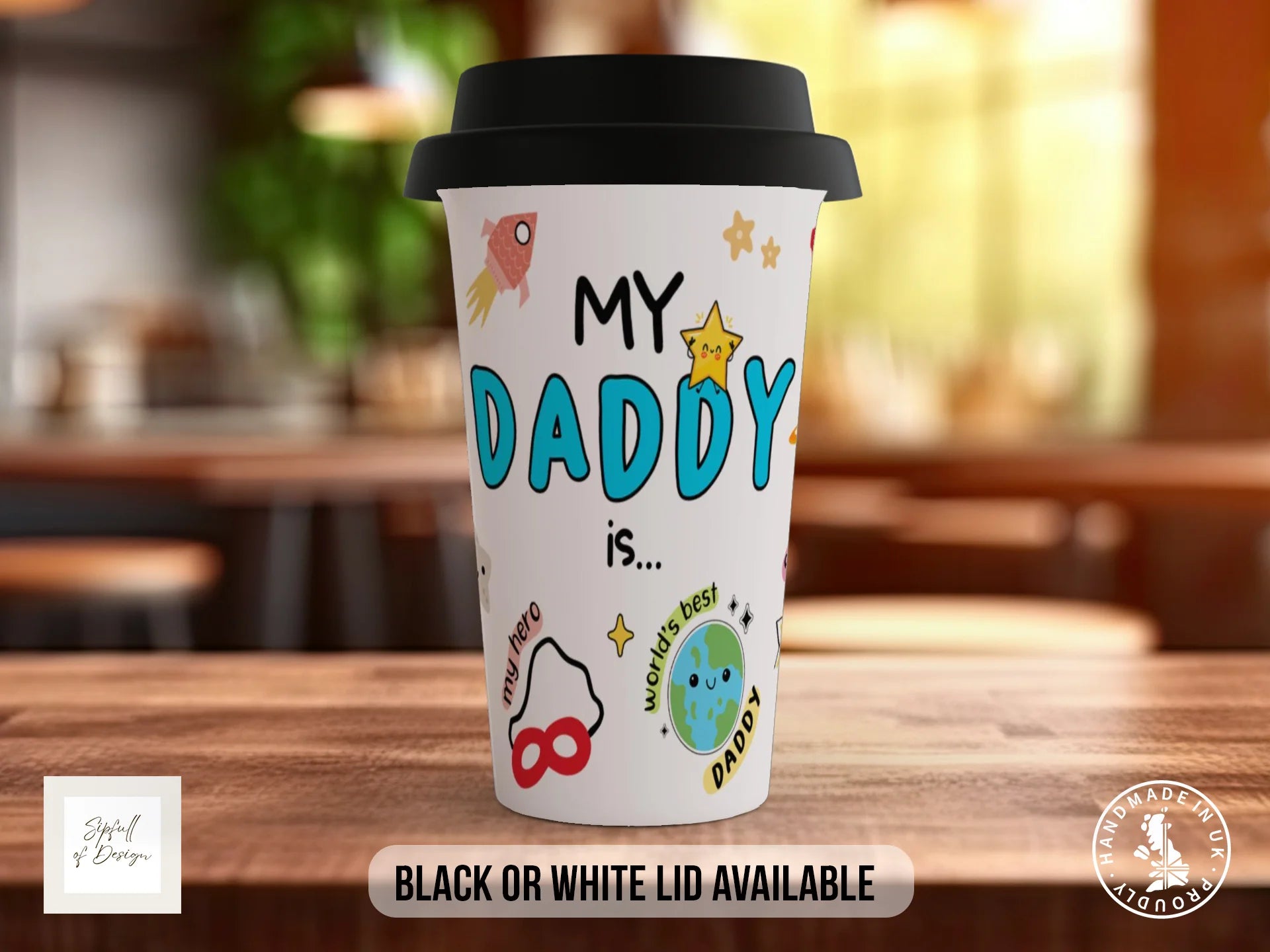 My Daddy Is... Mug | Beautiful Words Father's Day Gift Travel Mug