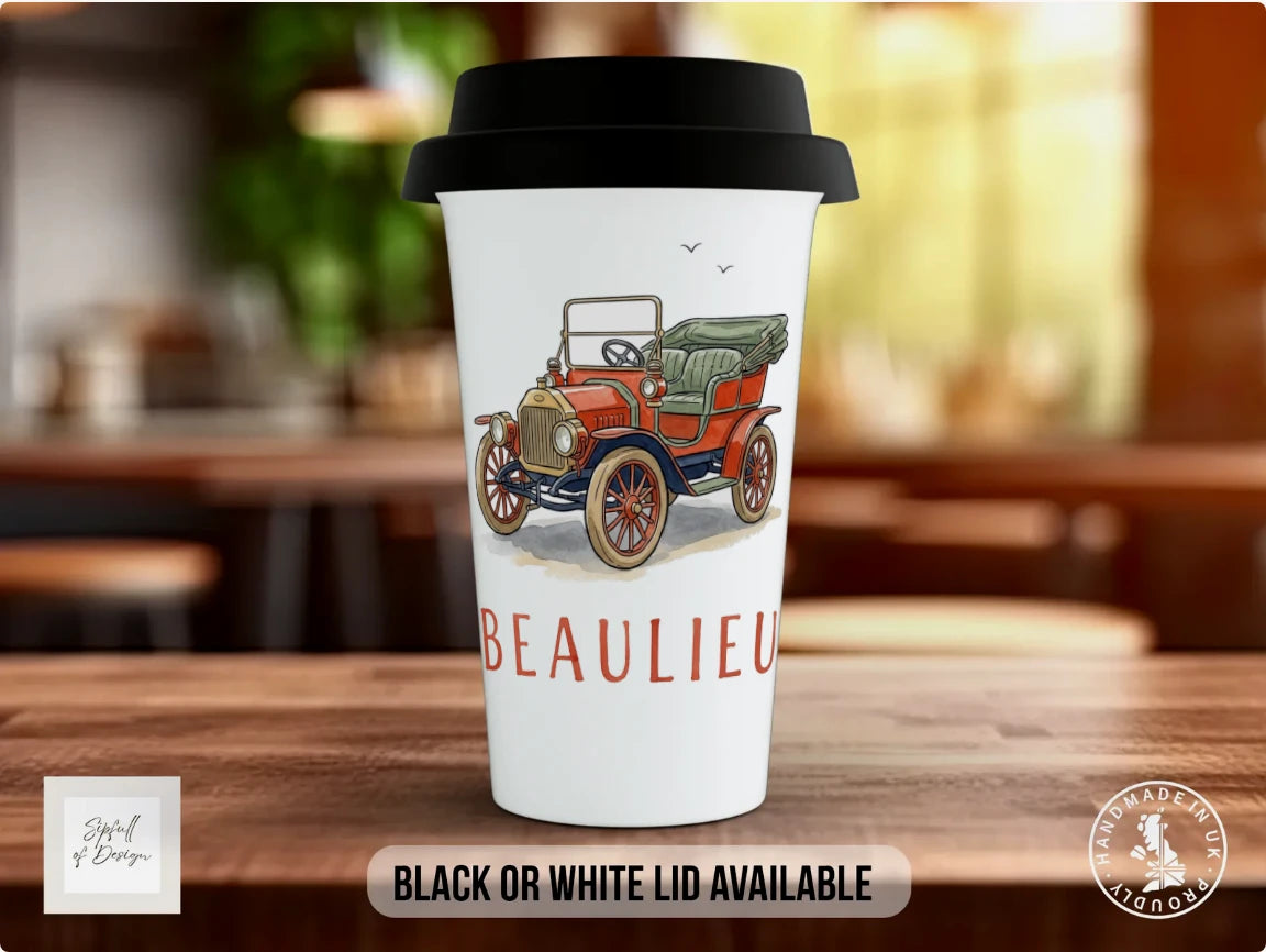 Black / Polymer / Travel Mug