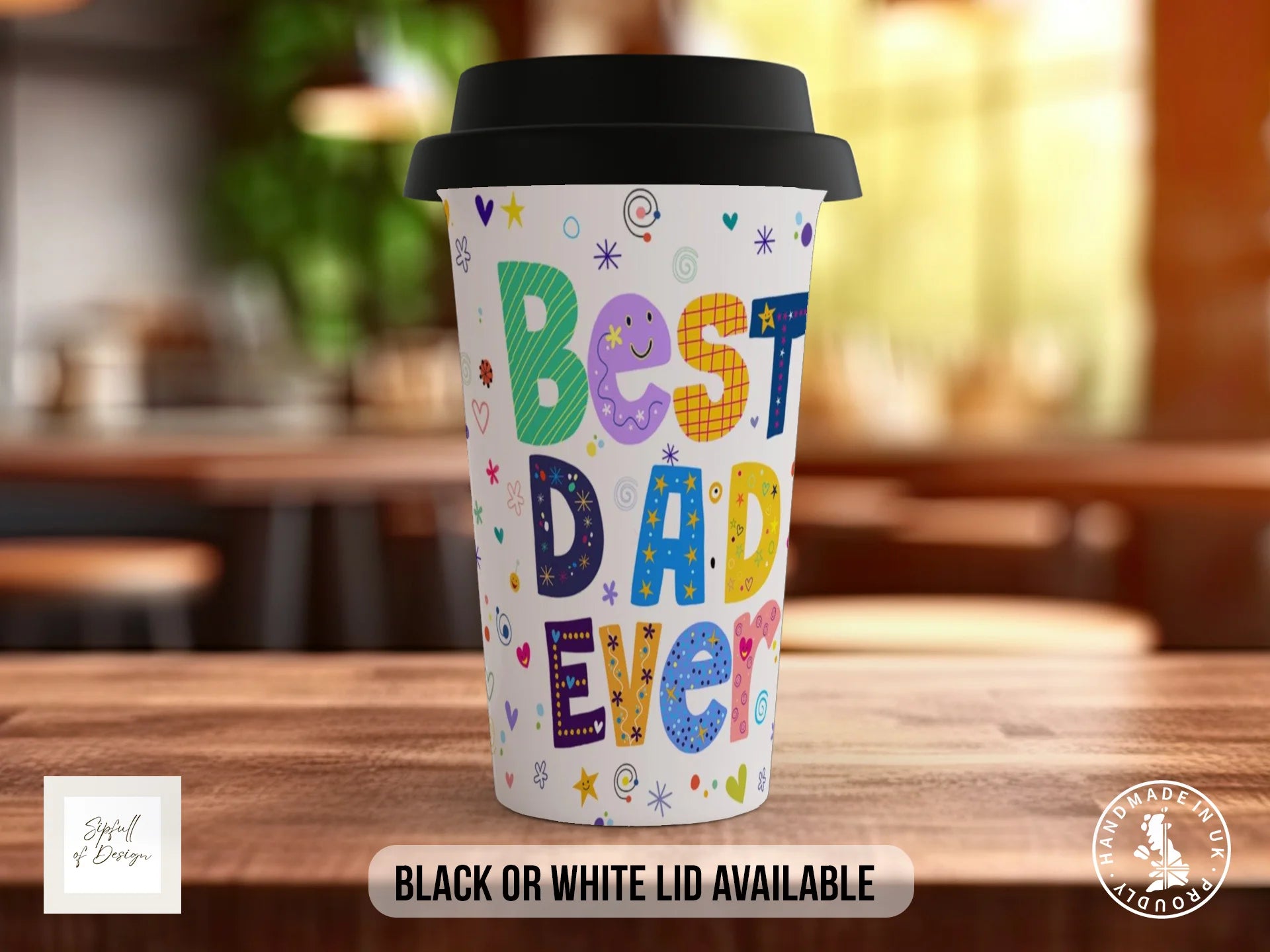 Black / Polymer / Travel Mug