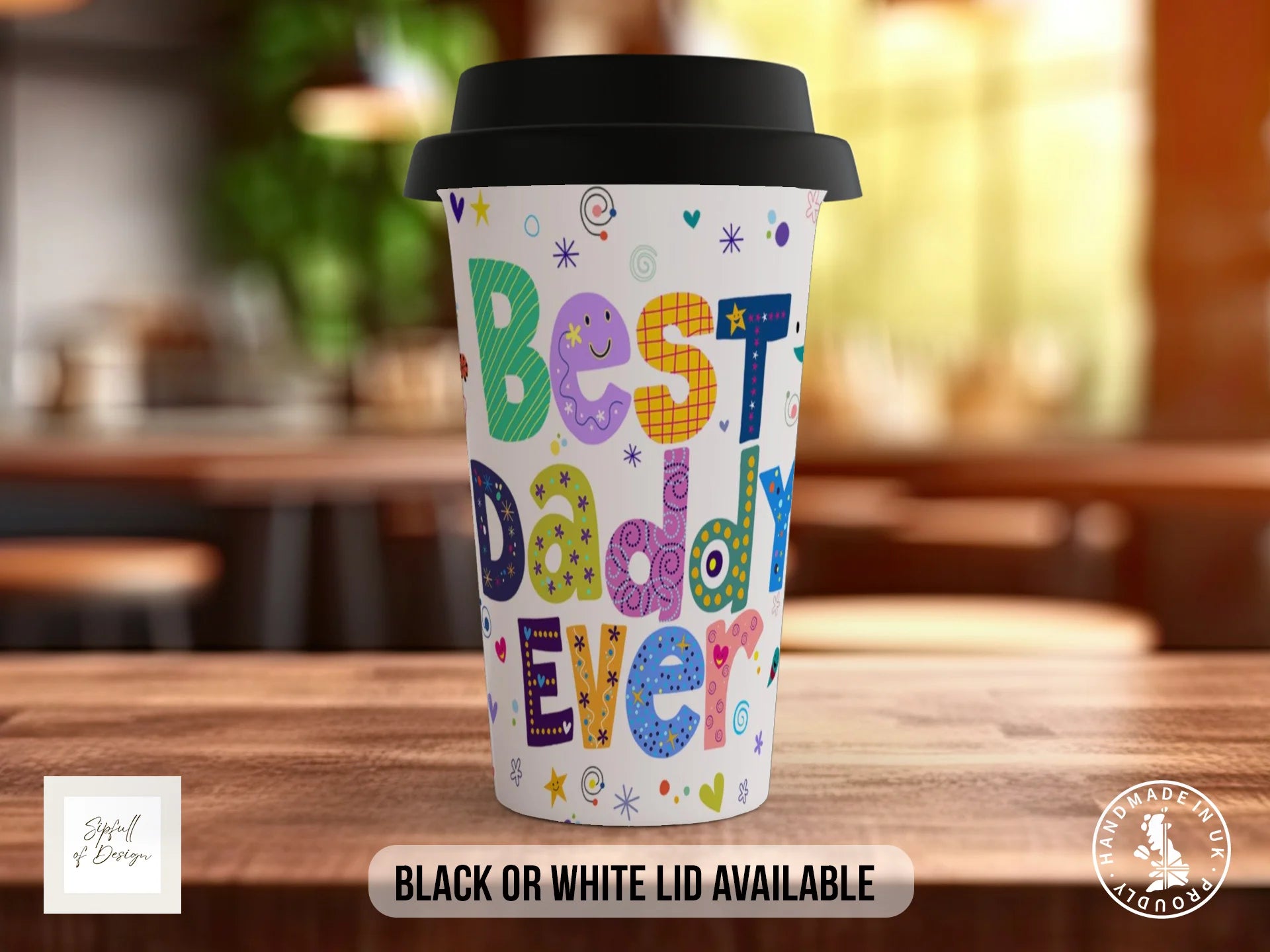 Black / Polymer / Travel Mug