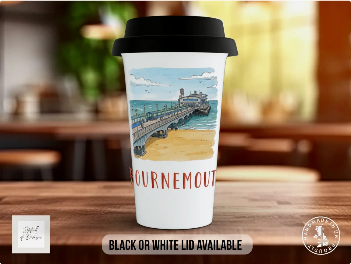 Black / Polymer / Travel Mug