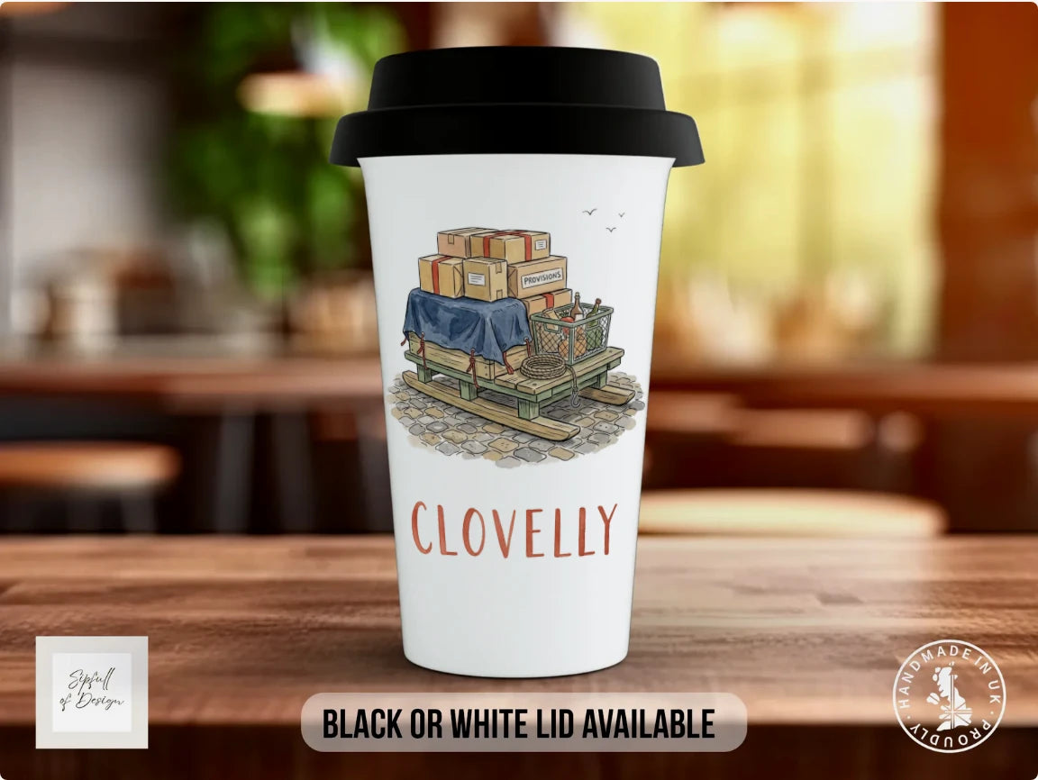 Black / Polymer / Travel Mug