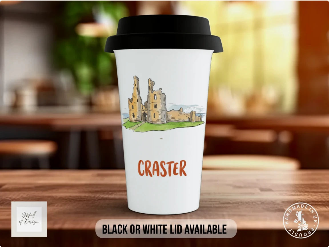 Black / Polymer / Travel Mug