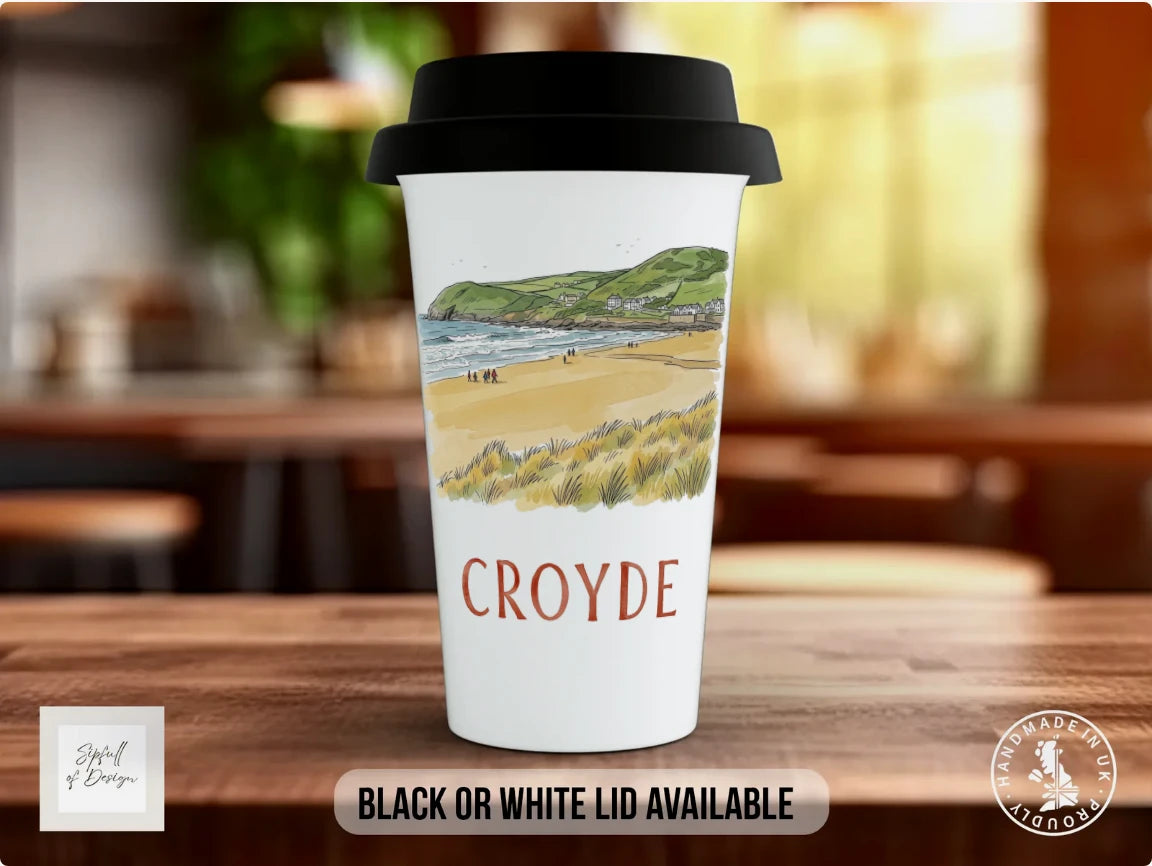Black / Polymer / Travel Mug