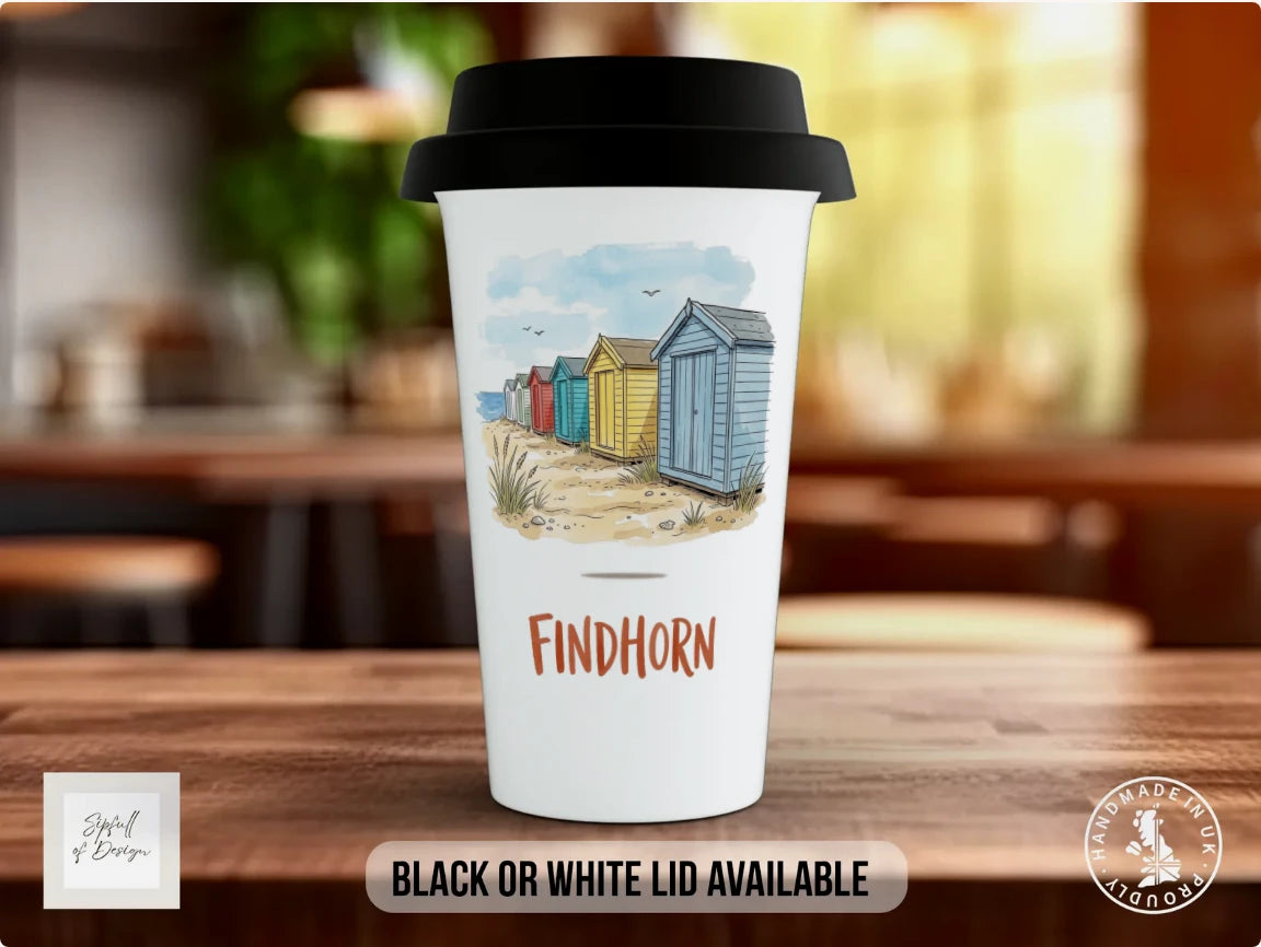 Black / Polymer / Travel Mug