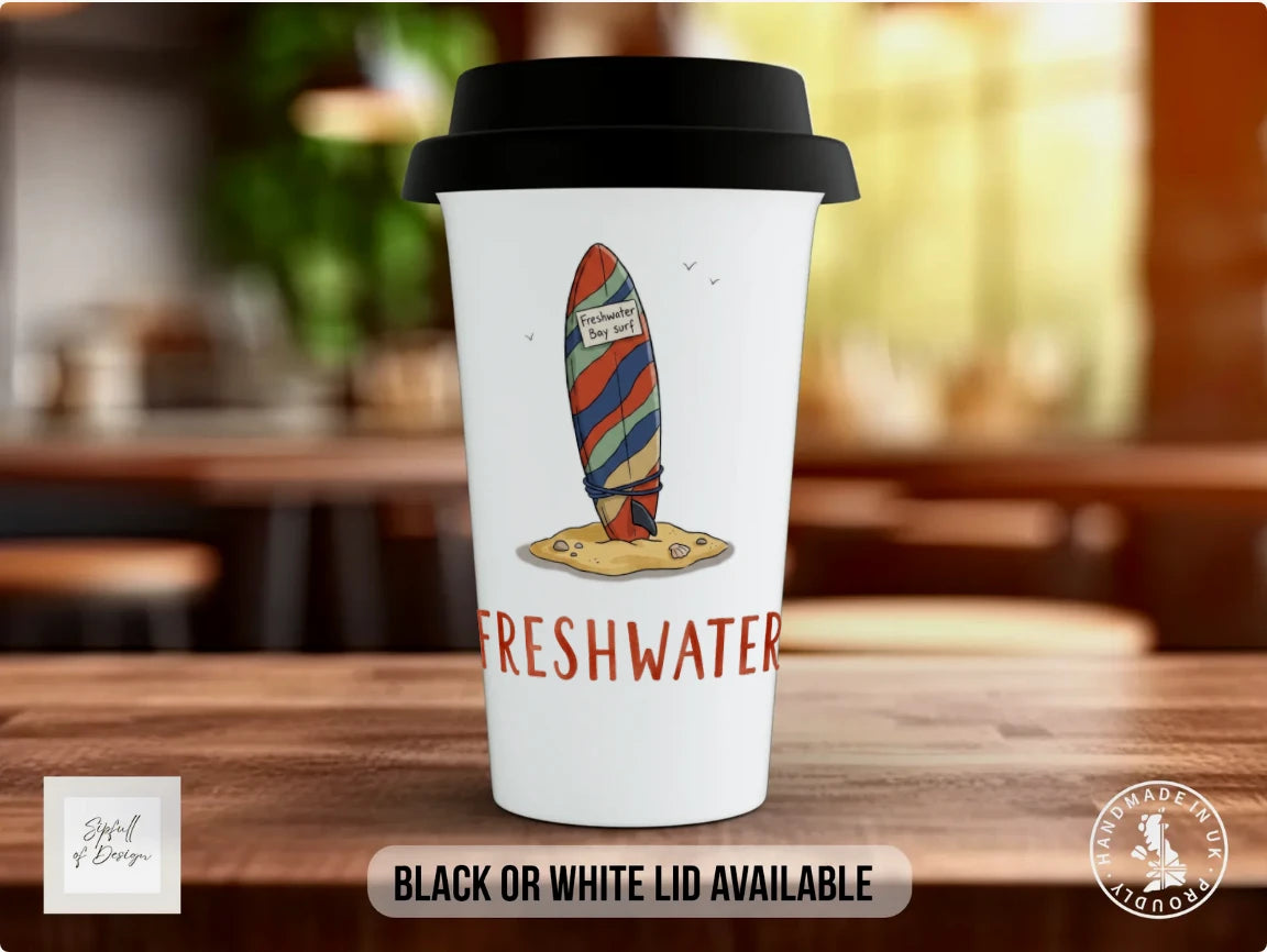 Black / Polymer / Travel Mug