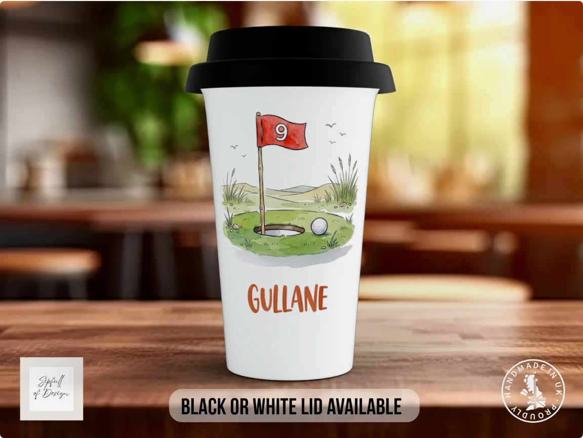 Black / Polymer / Travel Mug