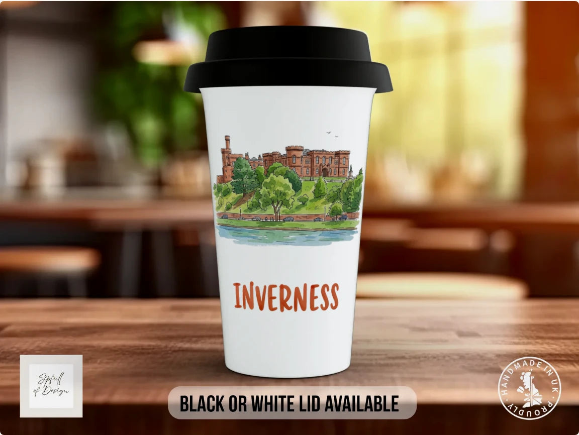 Black / Polymer / Travel Mug
