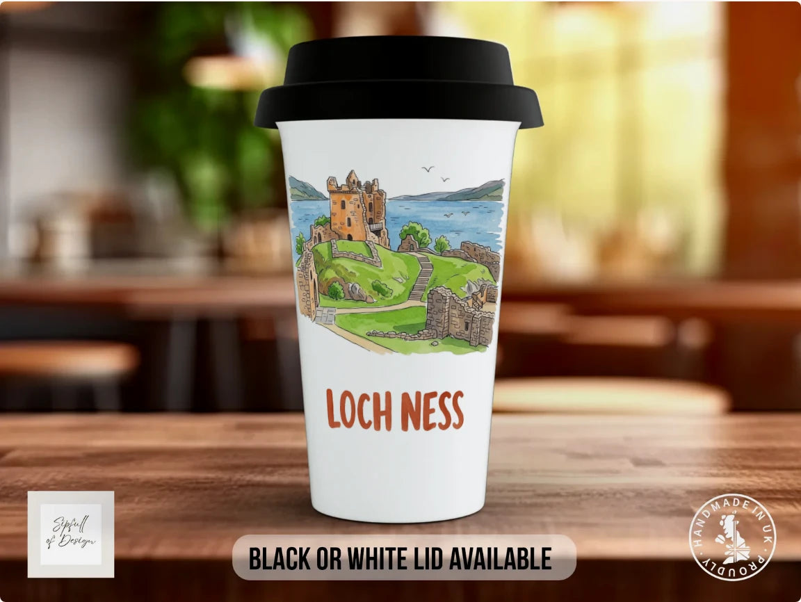 Black / Polymer / Travel Mug