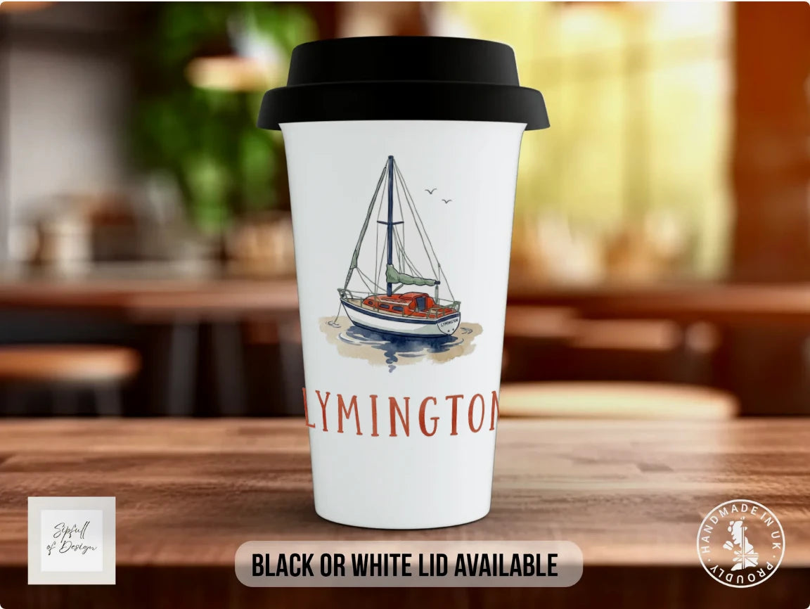 Black / Polymer / Travel Mug