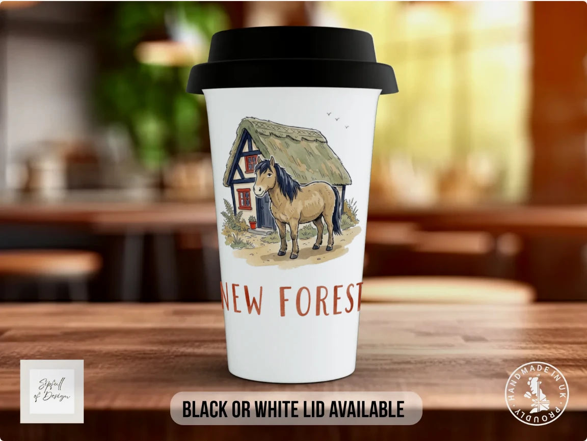 Black / Polymer / Travel Mug