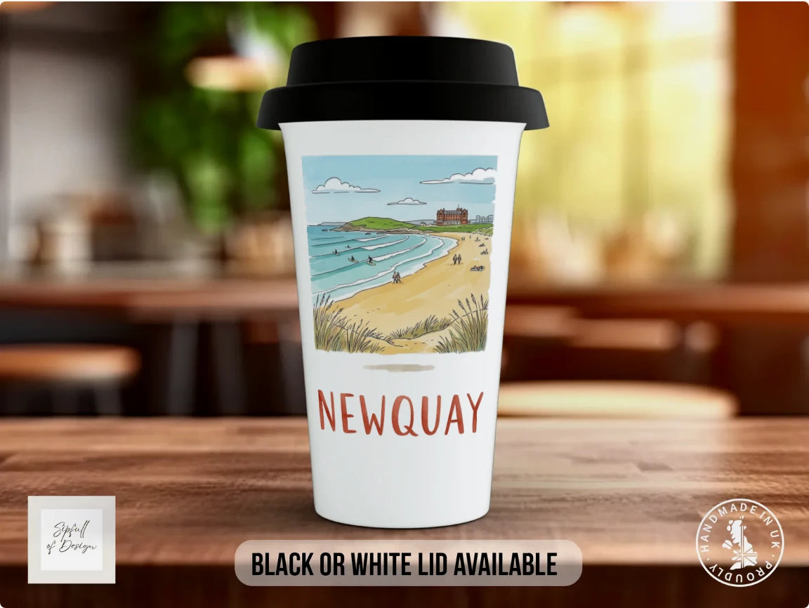 Black / Polymer / Travel Mug