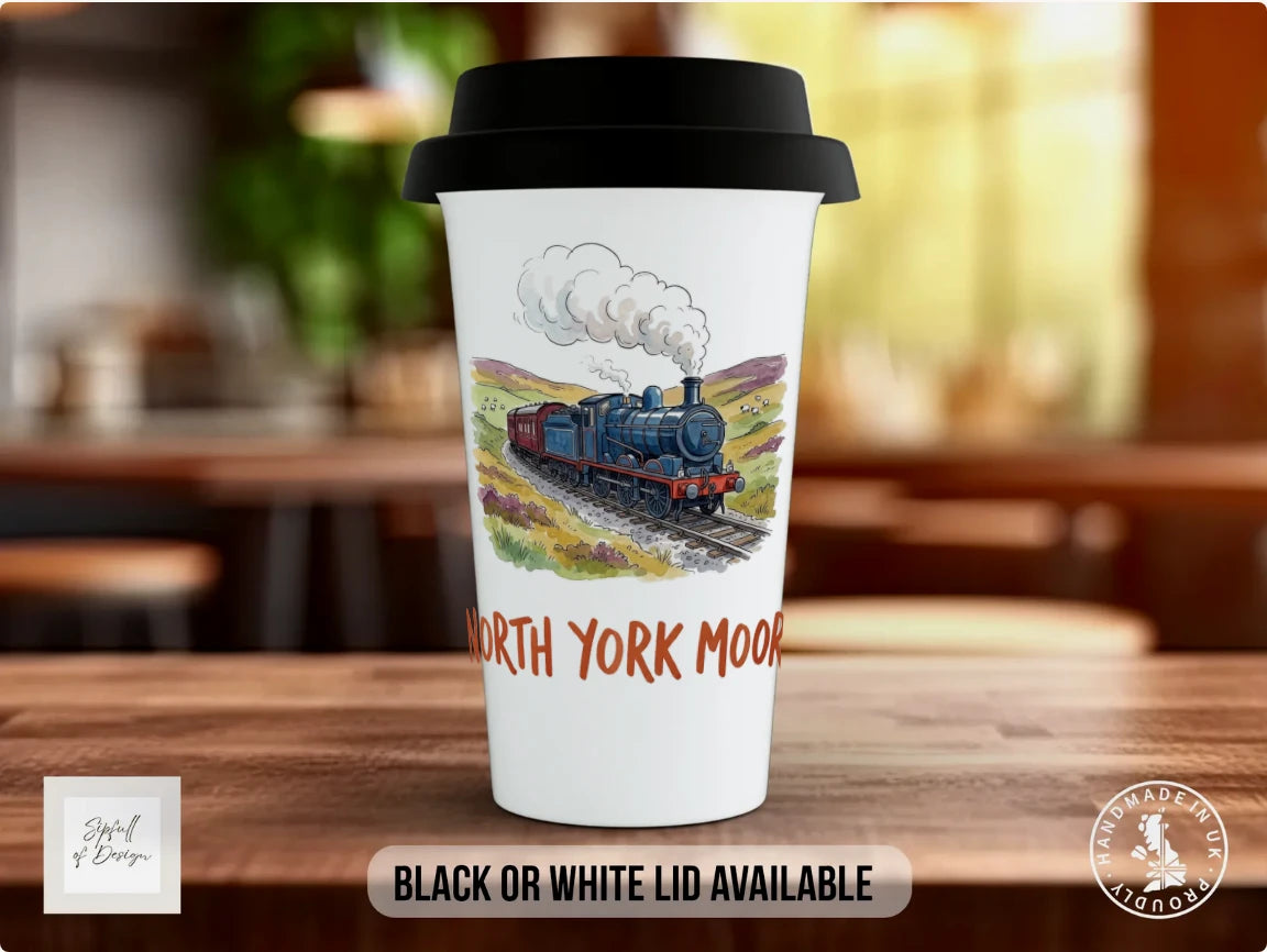 Black / Polymer / Travel Mug