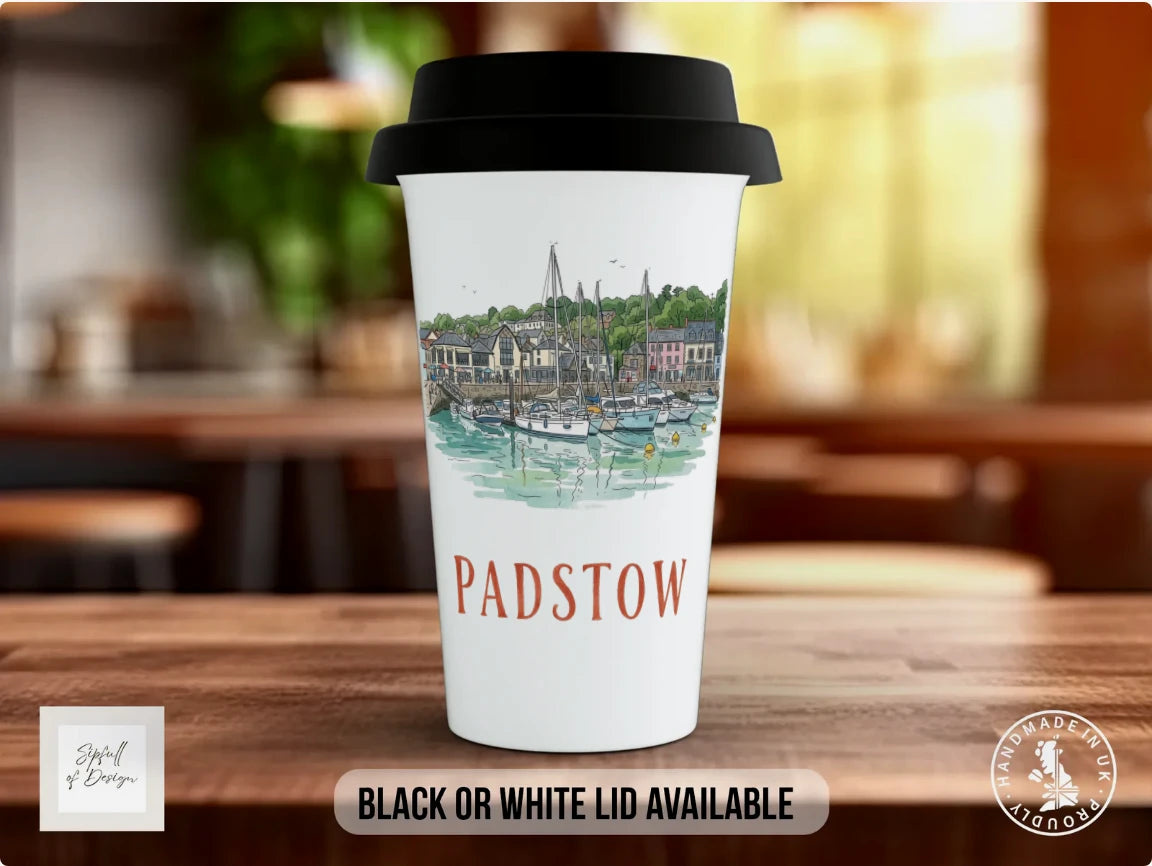Black / Polymer / Travel Mug