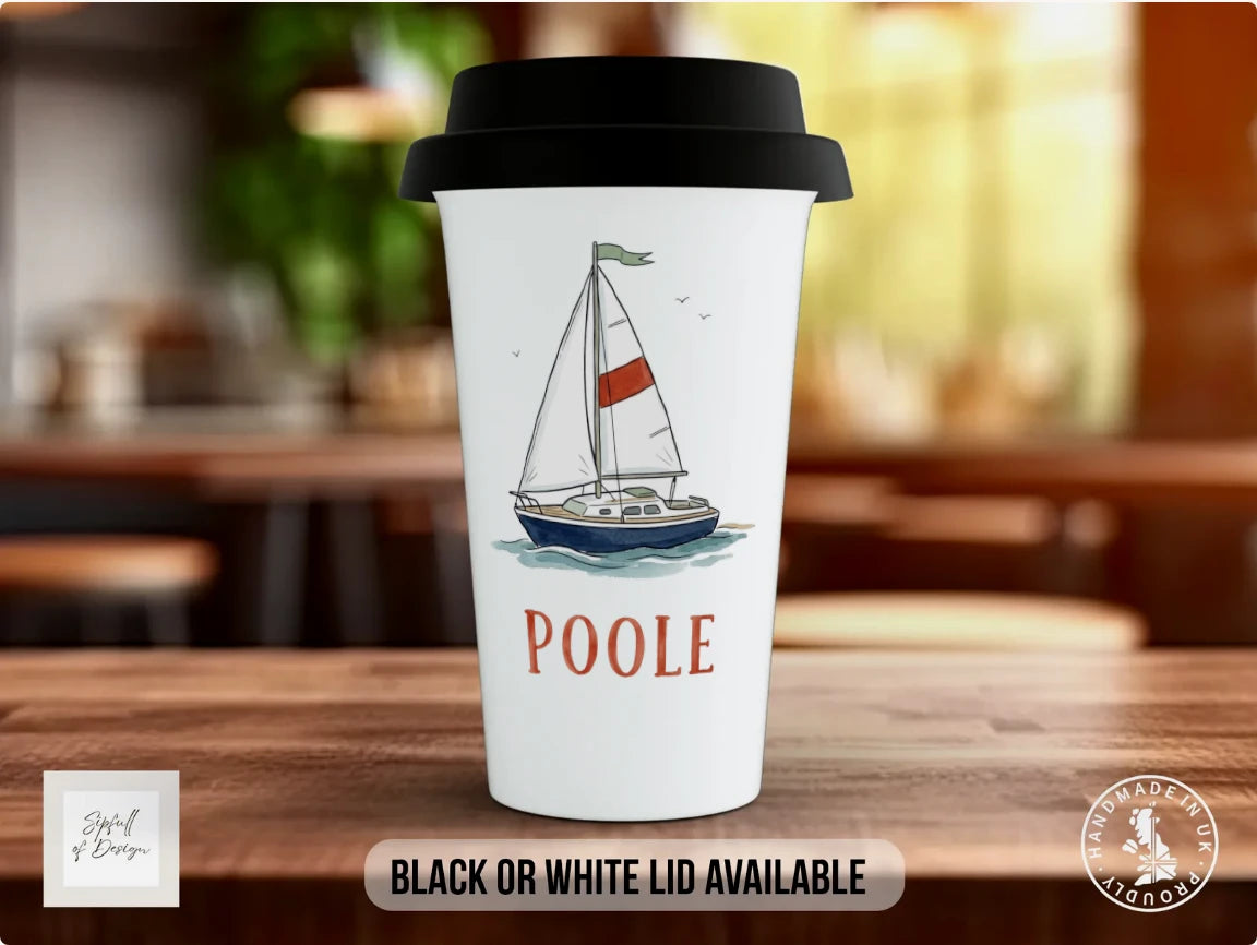 Black / Polymer / Travel Mug