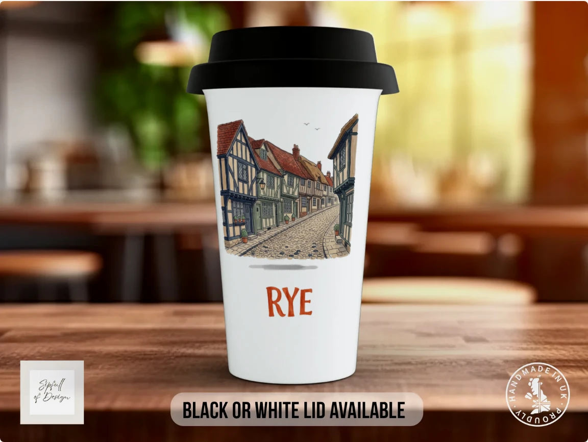 Black / Polymer / Travel Mug