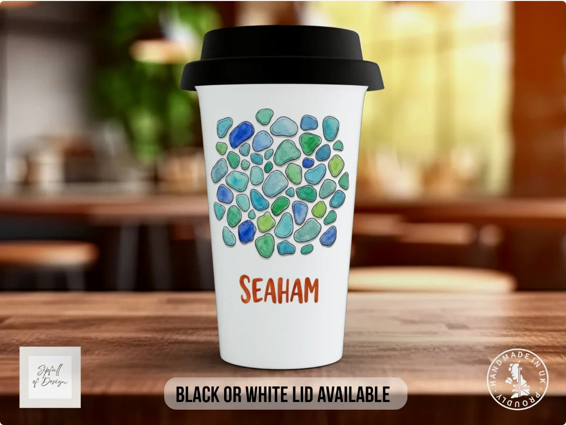 Black / Polymer / Travel Mug