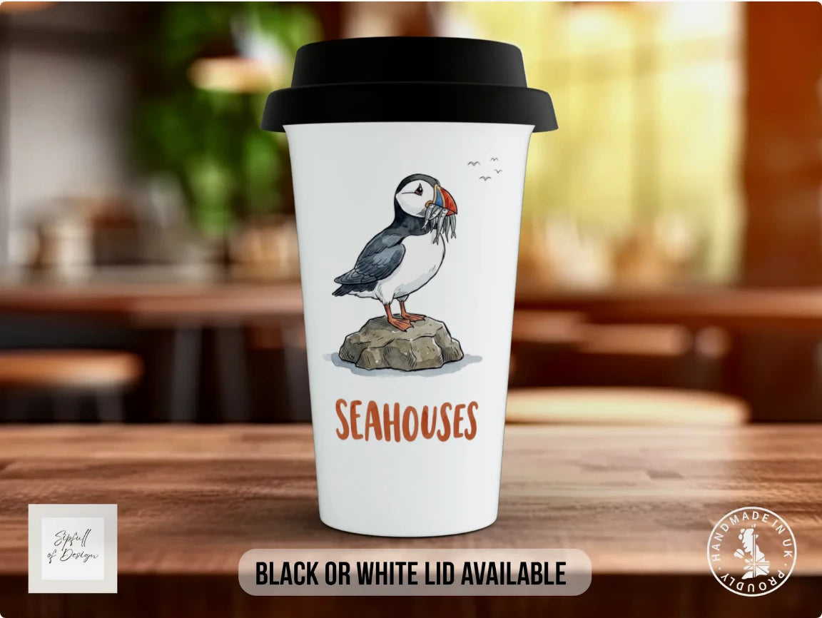 Black / Polymer / Travel Mug