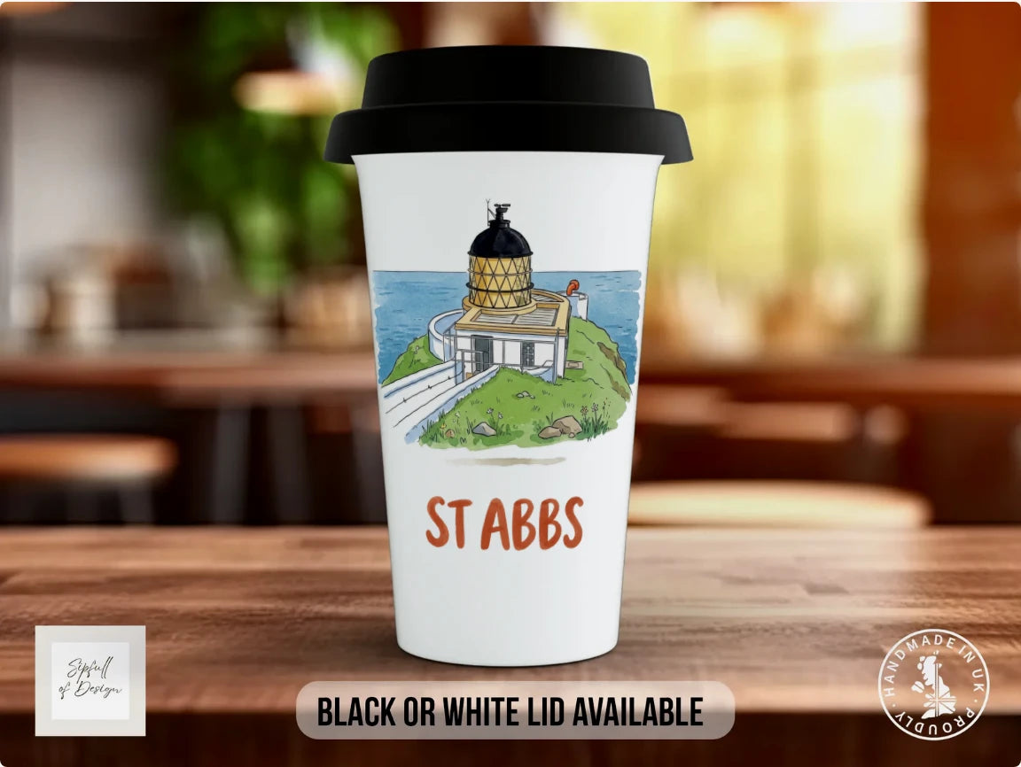 Black / Polymer / Travel Mug