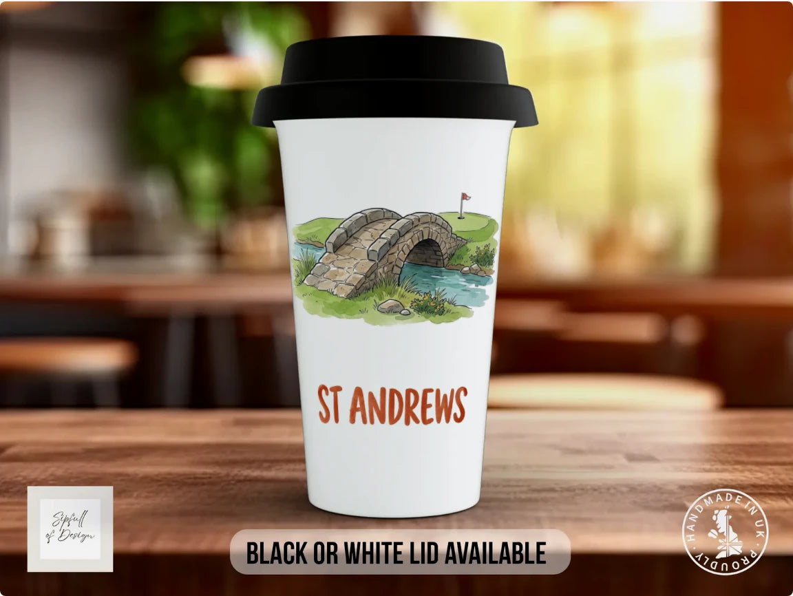 Black / Polymer / Travel Mug
