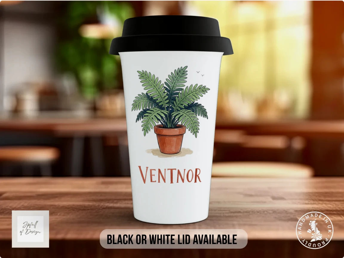 Black / Polymer / Travel Mug