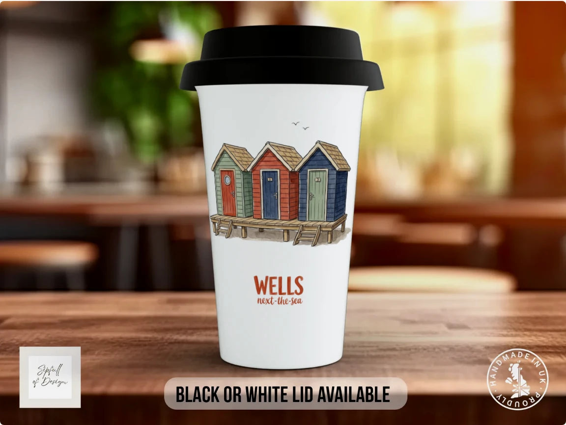 Black / Polymer / Travel Mug