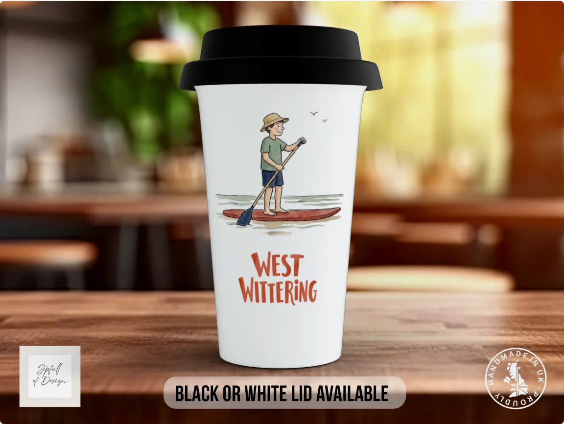 Black / Polymer / Travel Mug