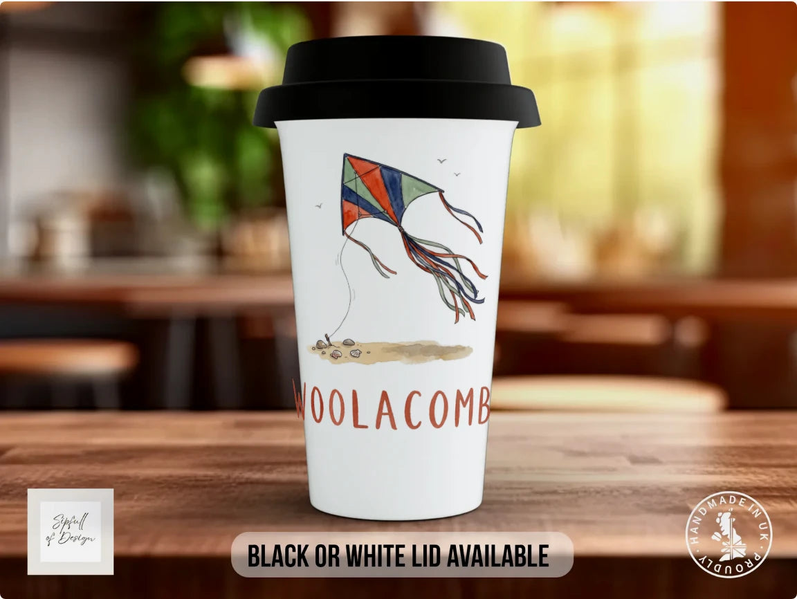 Black / Polymer / Travel Mug