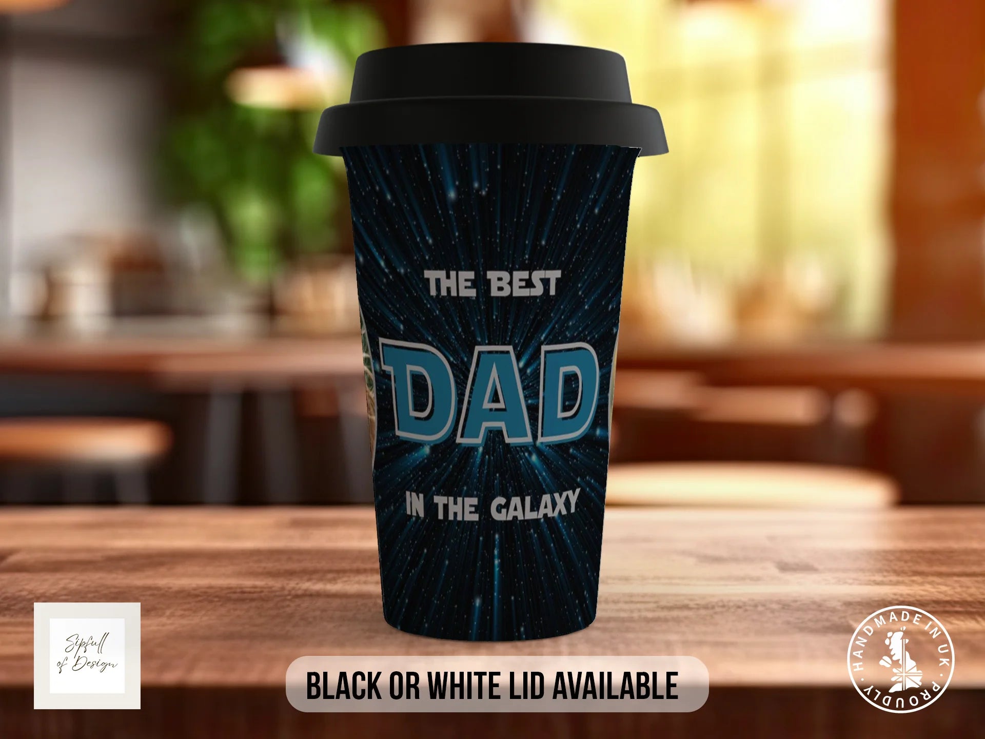 Black / Polymer / Travel Mug